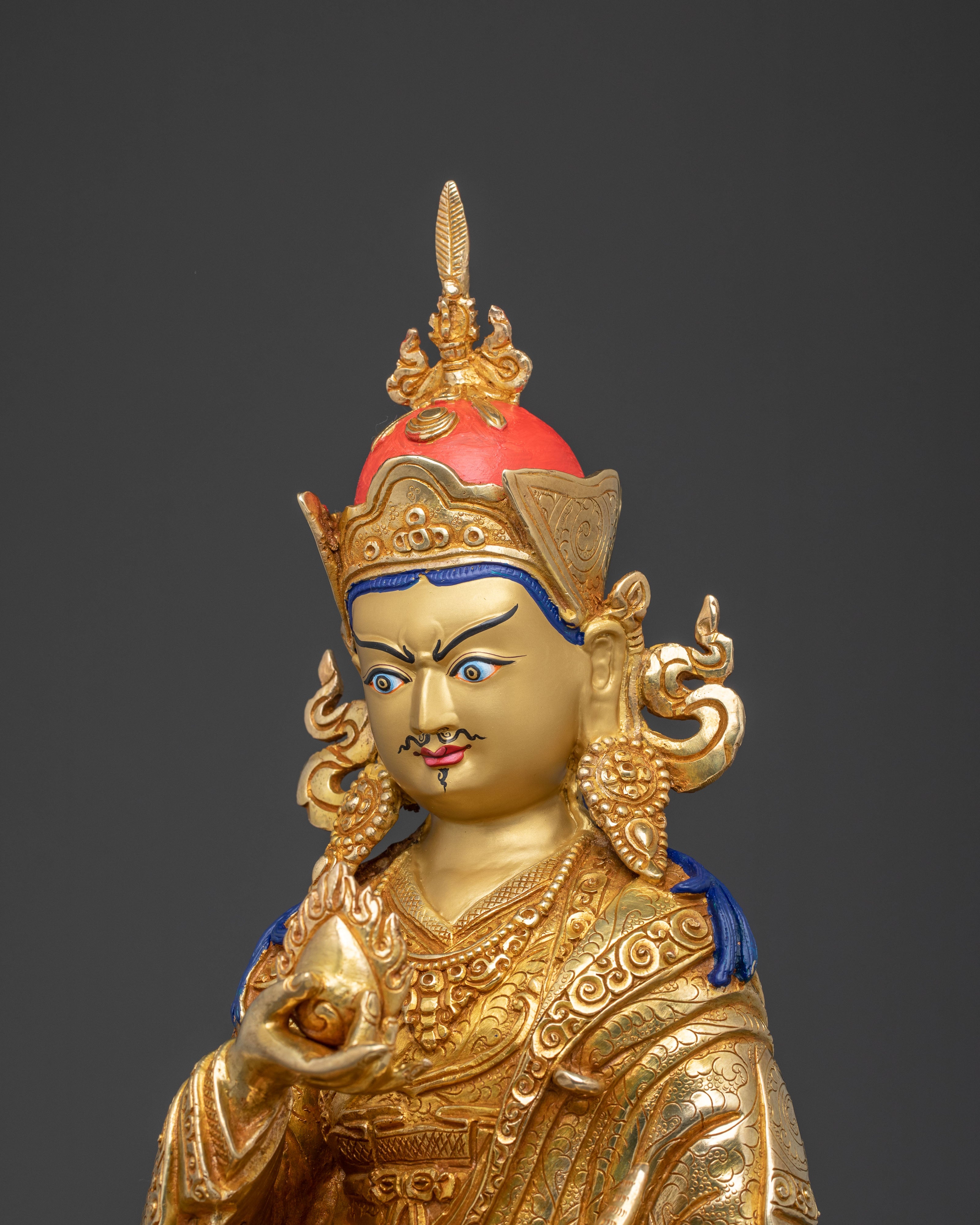 Guru Norlha Handcrafted Statue | Spiritual Decor