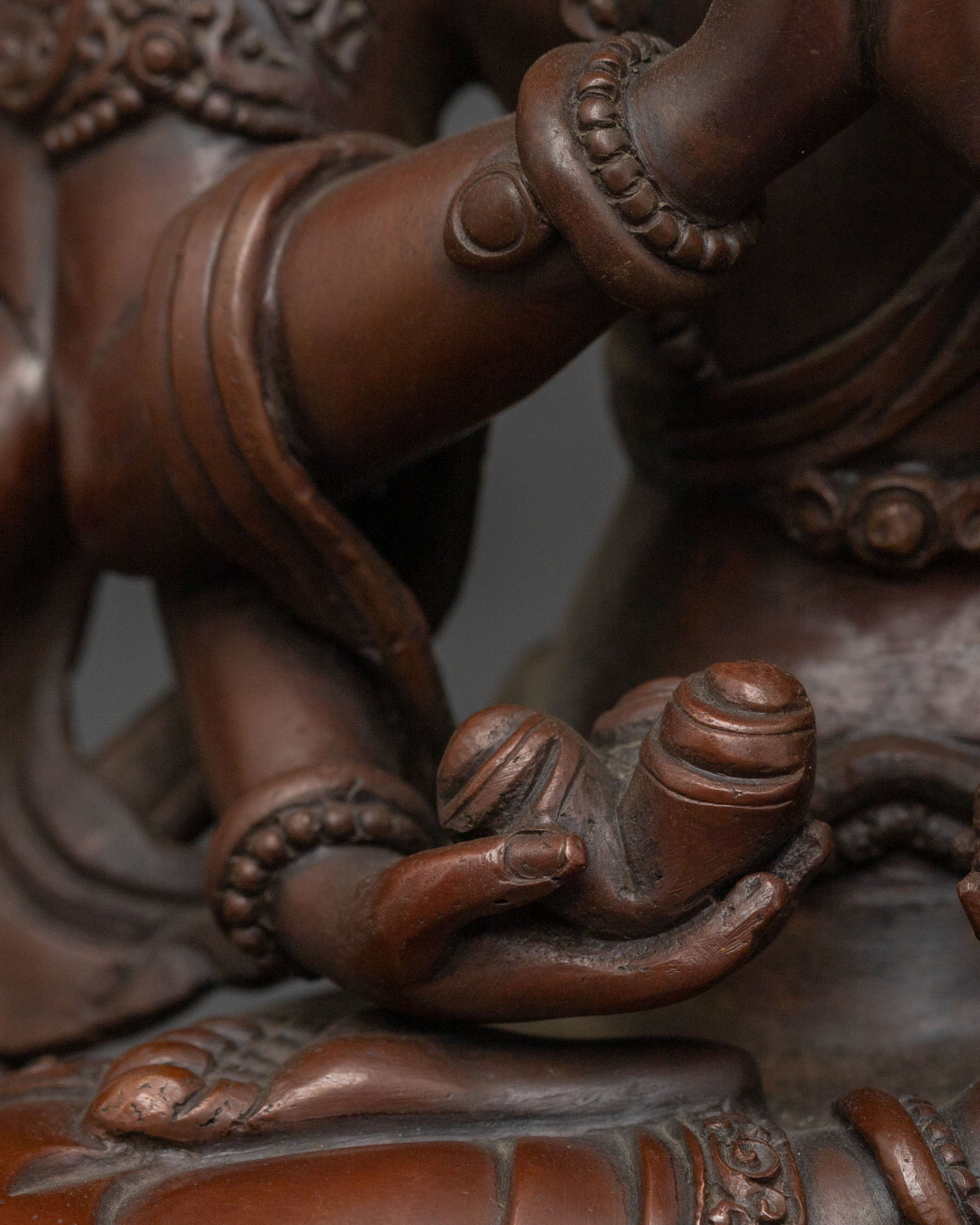 Chundi Oxidized Sculpture | Altar Home Decor