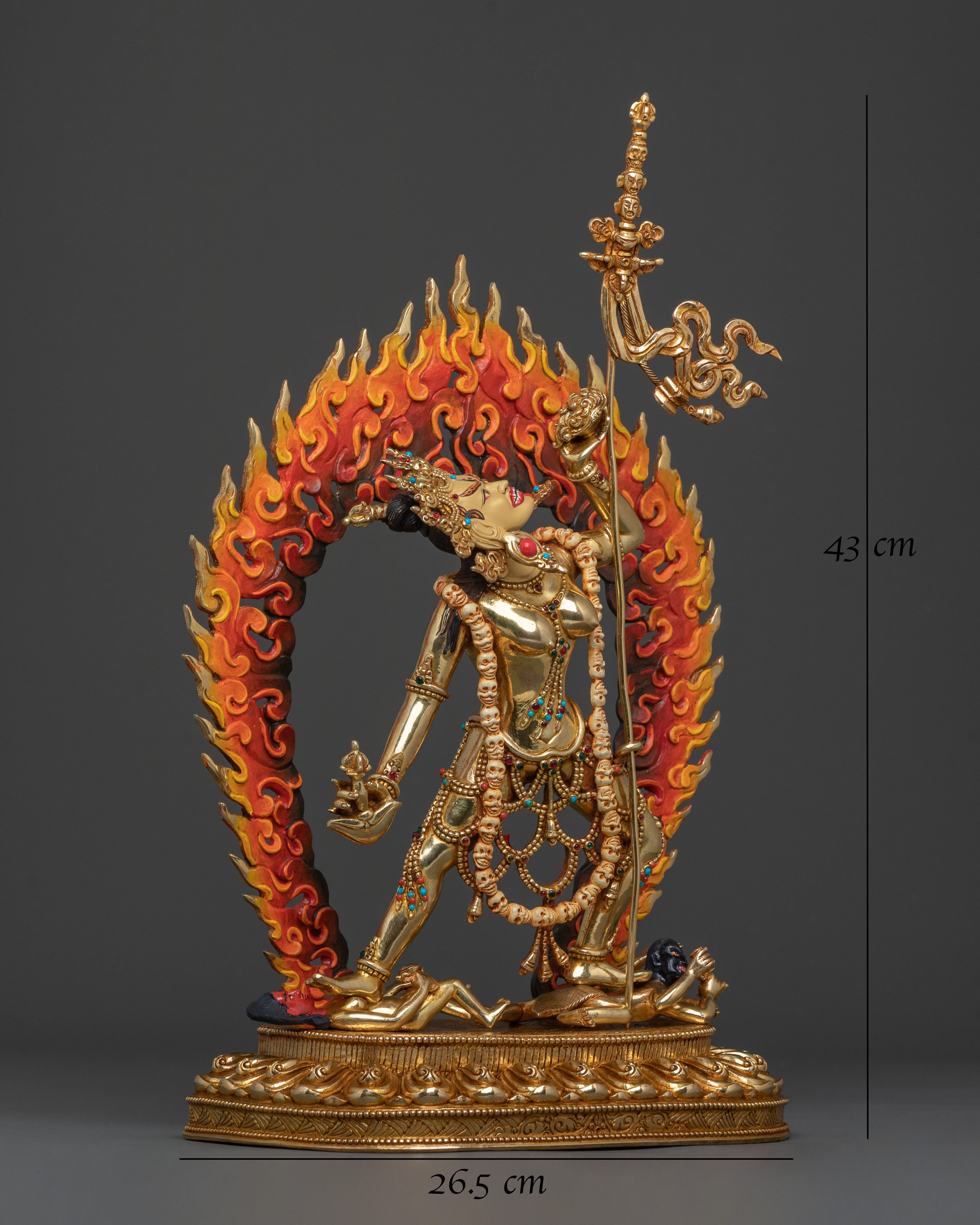 Female Dakini: Vajrayogini Buddhist Figurine