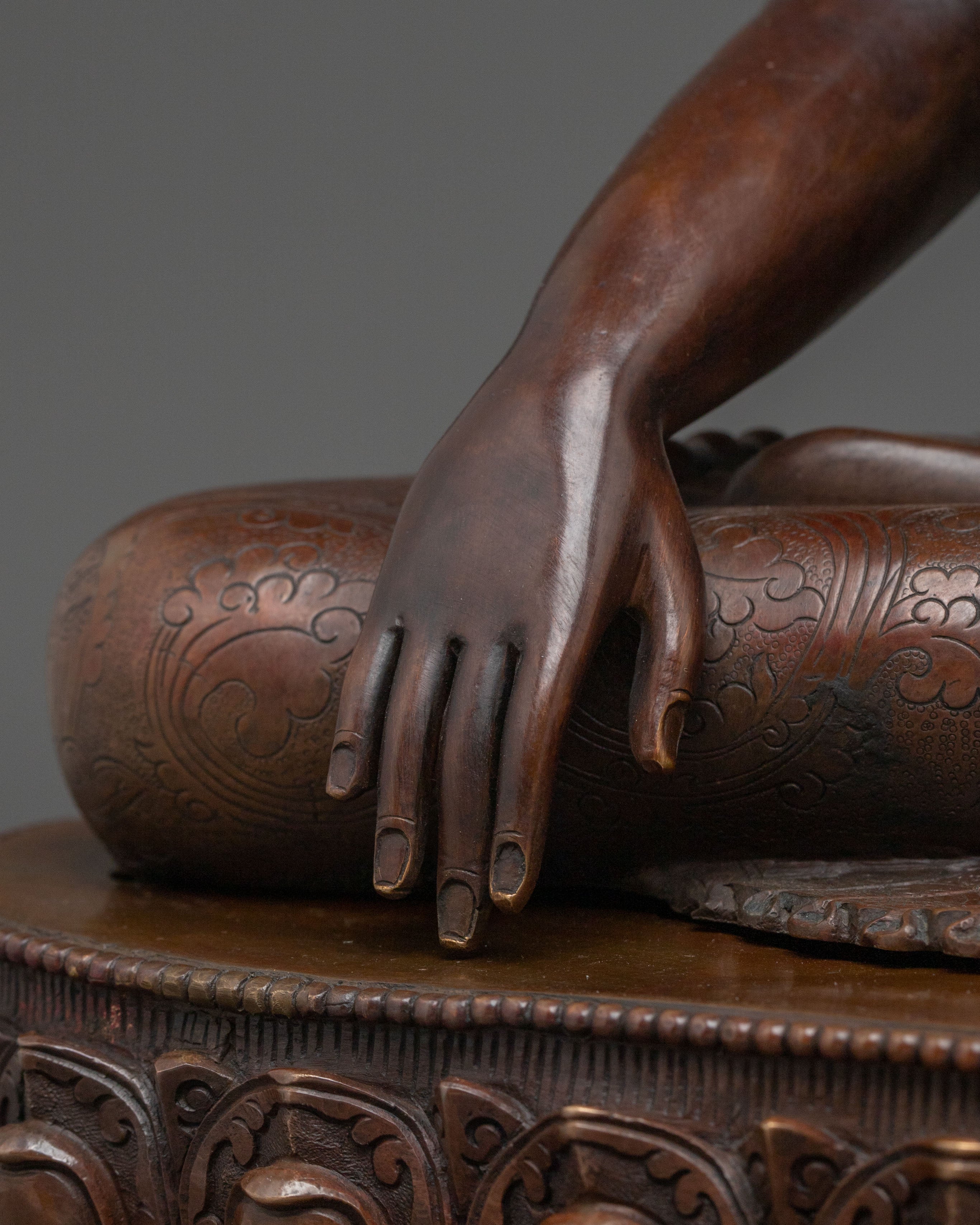 Authentic Tibetan Shakyamuni Buddha Statue | Home Decor