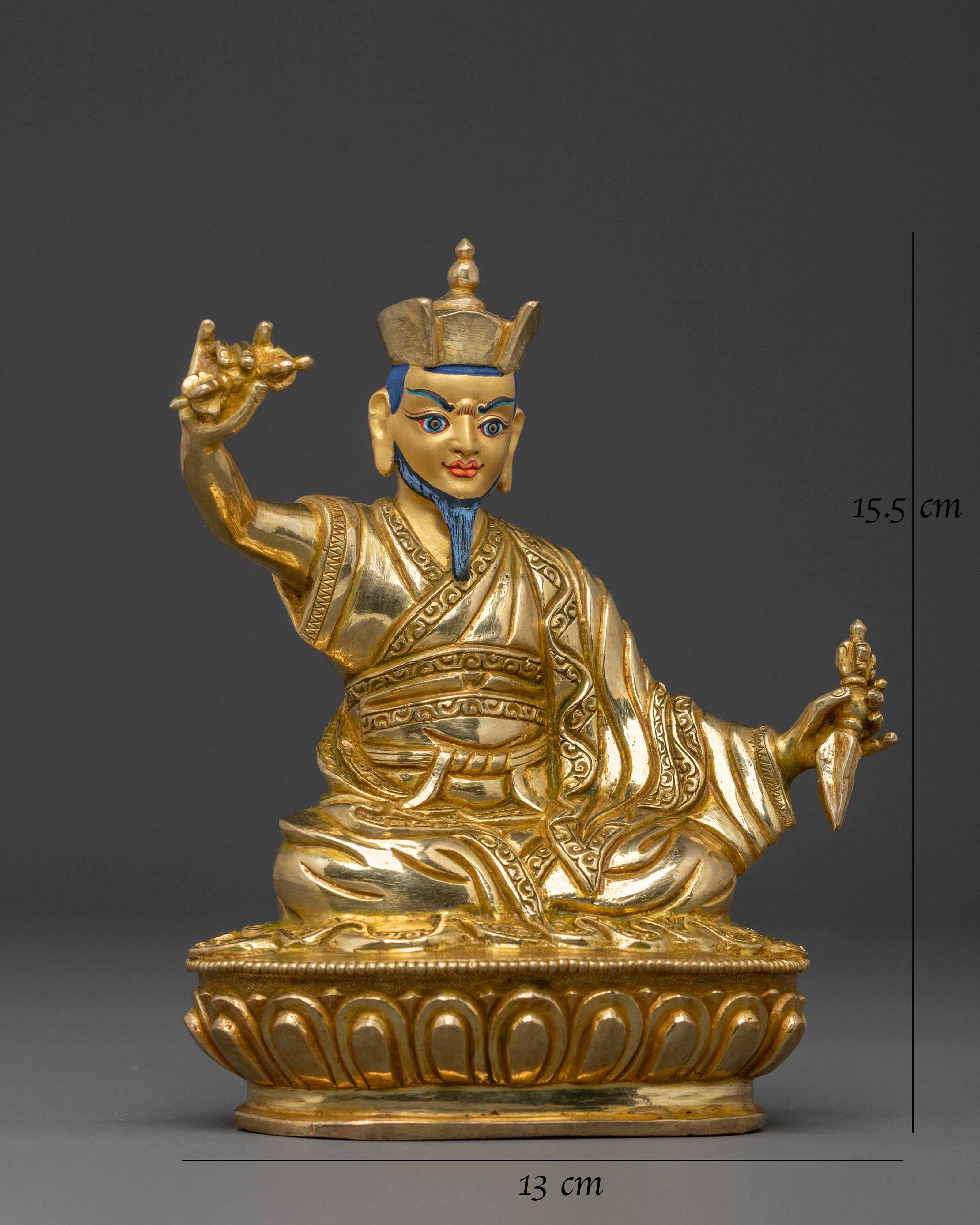 Karma Pakshi: 2nd Gyalwa Karmapa Traditional Statue