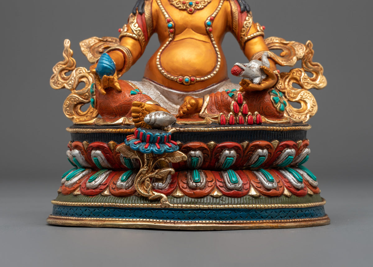 Dzambhala Divine Sculpture | Guardian of Merit