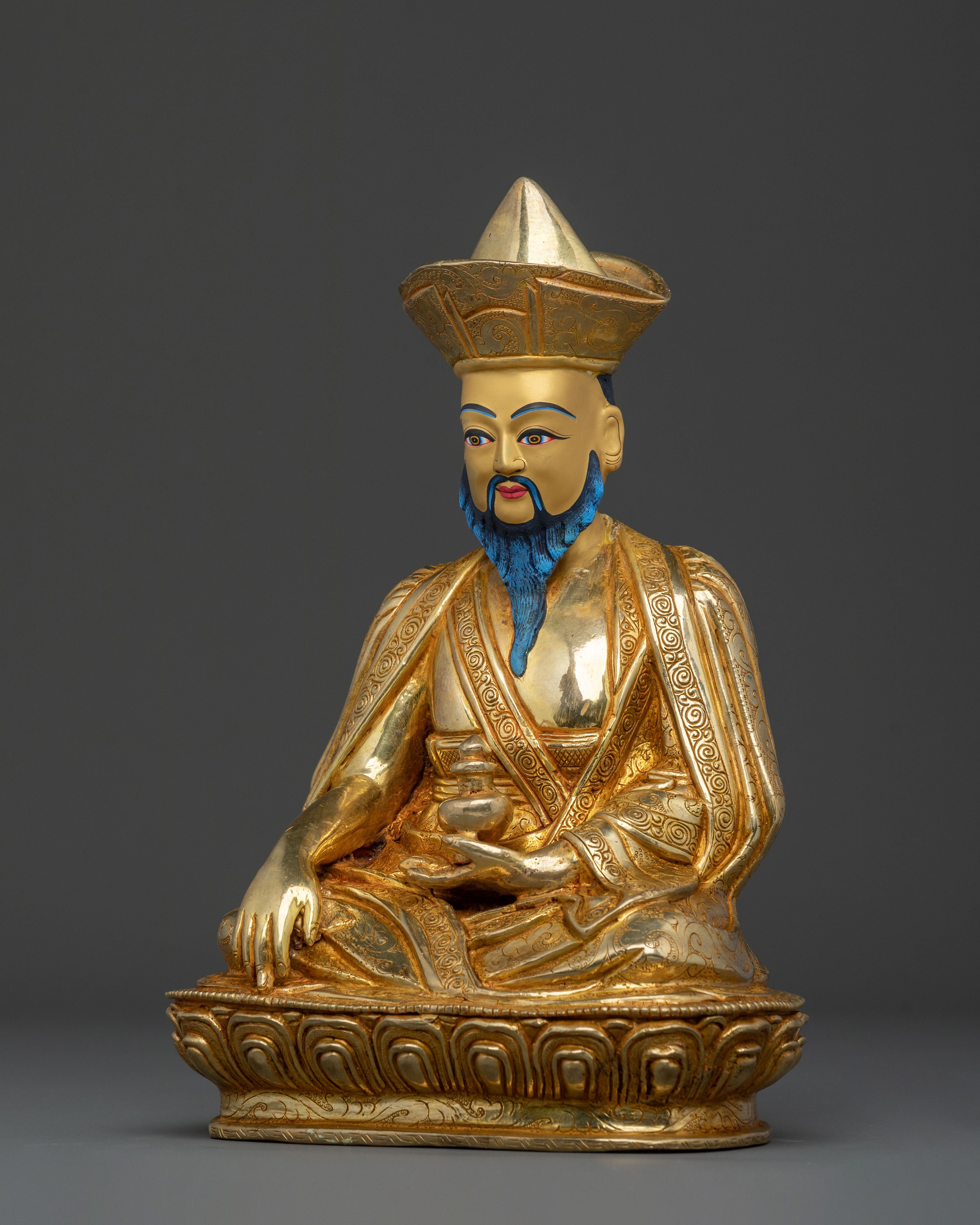 Guru Shapdum Sacred Statue | Spiritual Decor