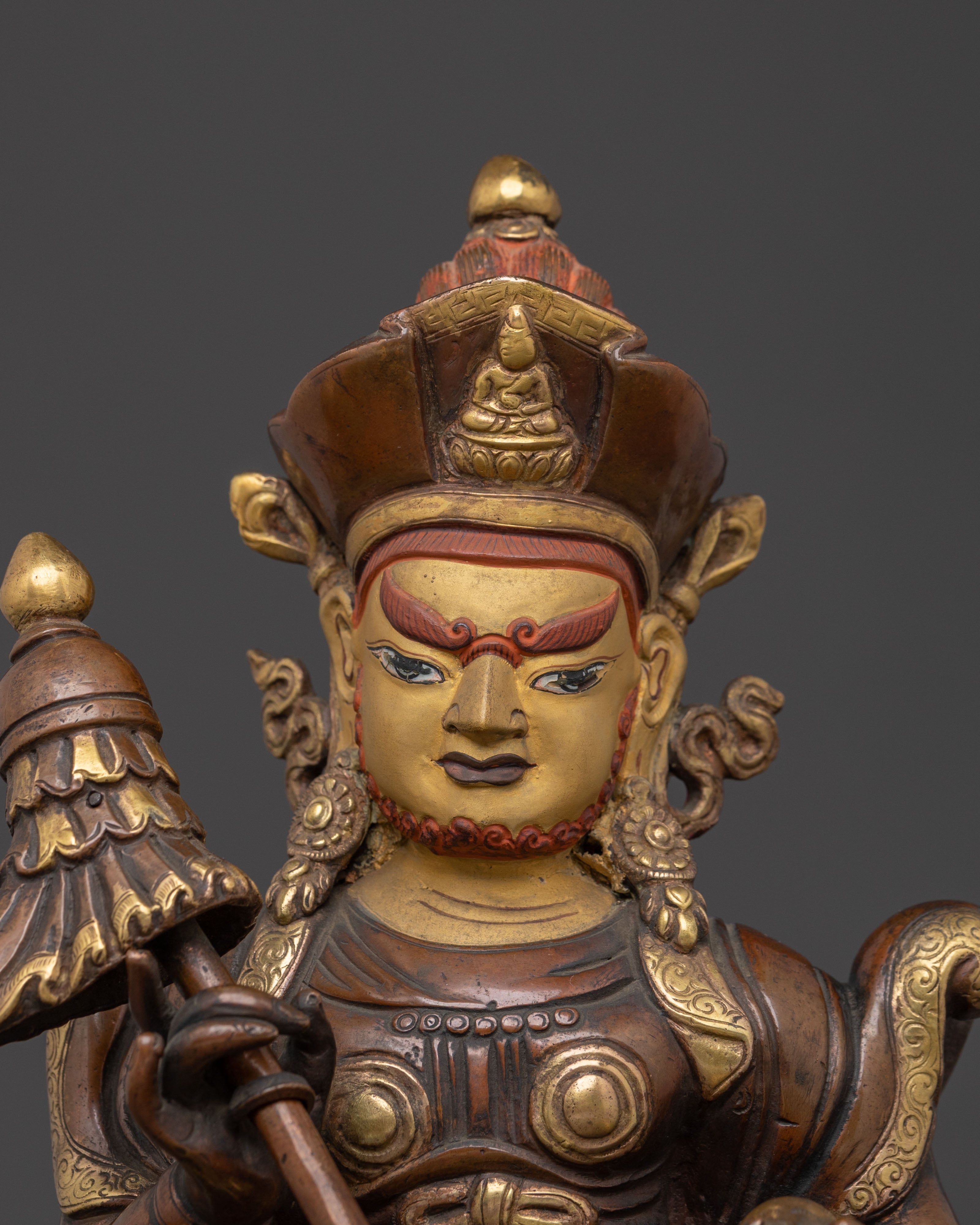 Vaisravaṇa Spiritual Statue | Protector Figure