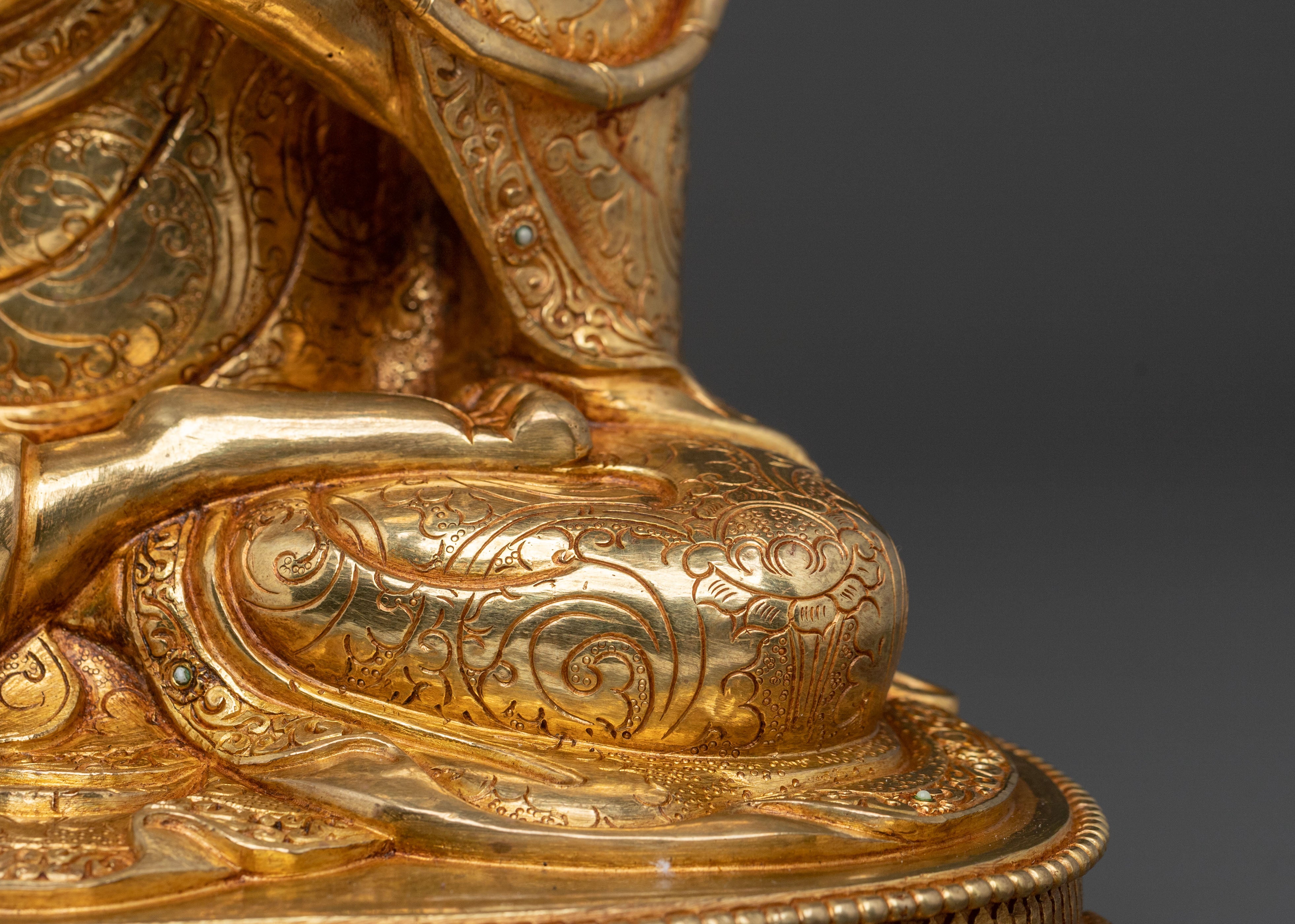 Buddhist Master: Tsongkhapa Statue | Home Decor