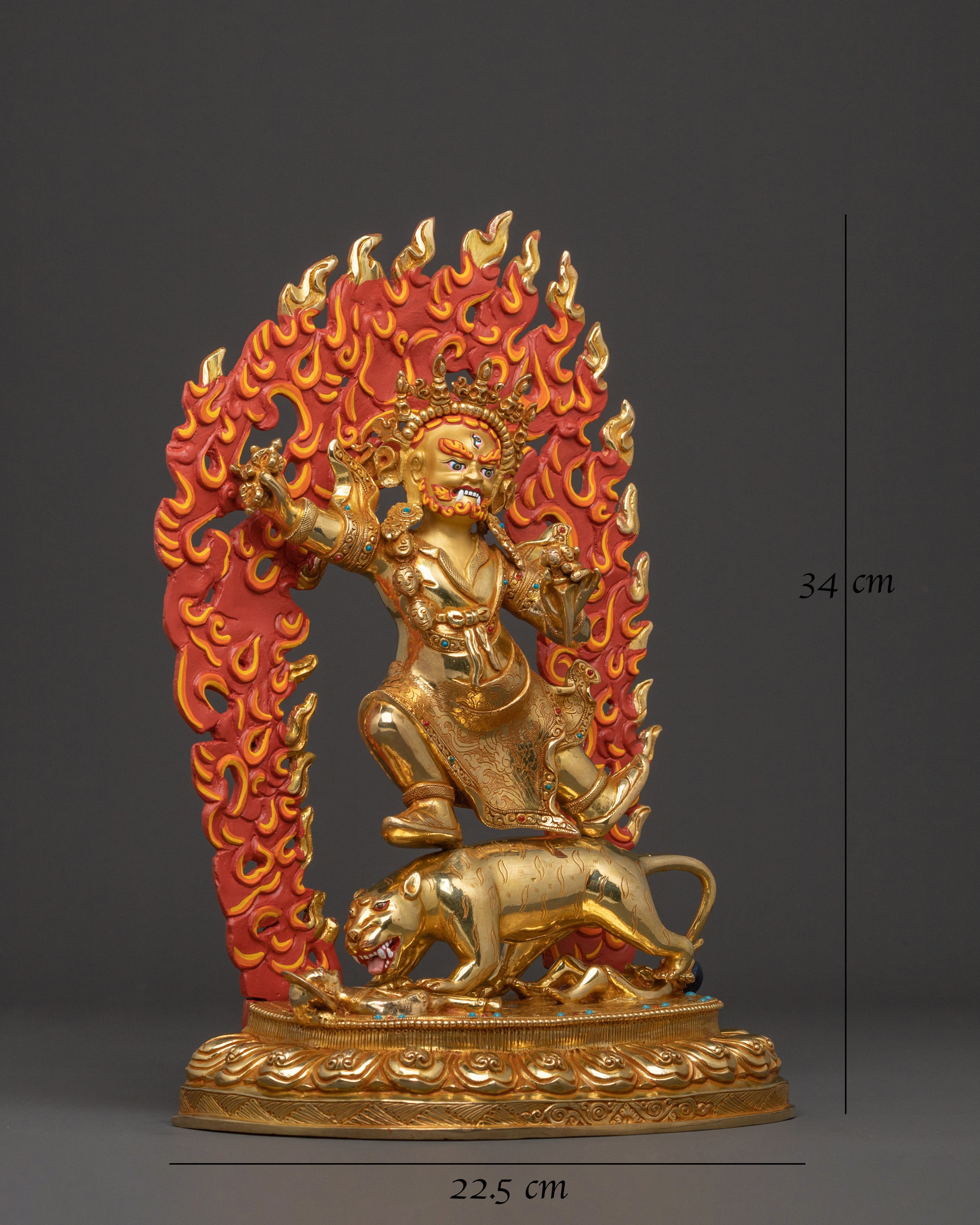 Dorje Drollo Sacred Figure | Wrathful Protector