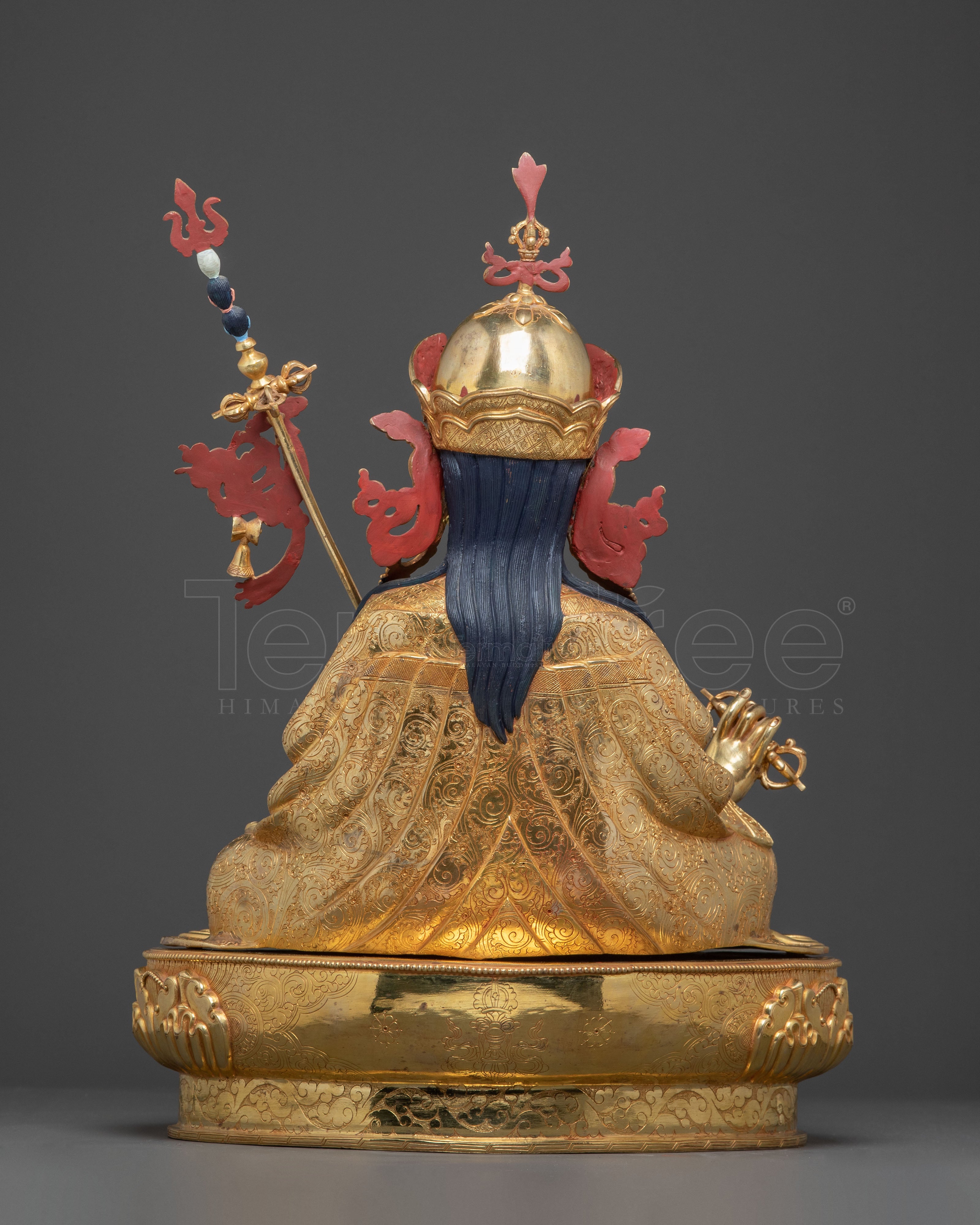 Radiant Traditional Padmasambhava Statue