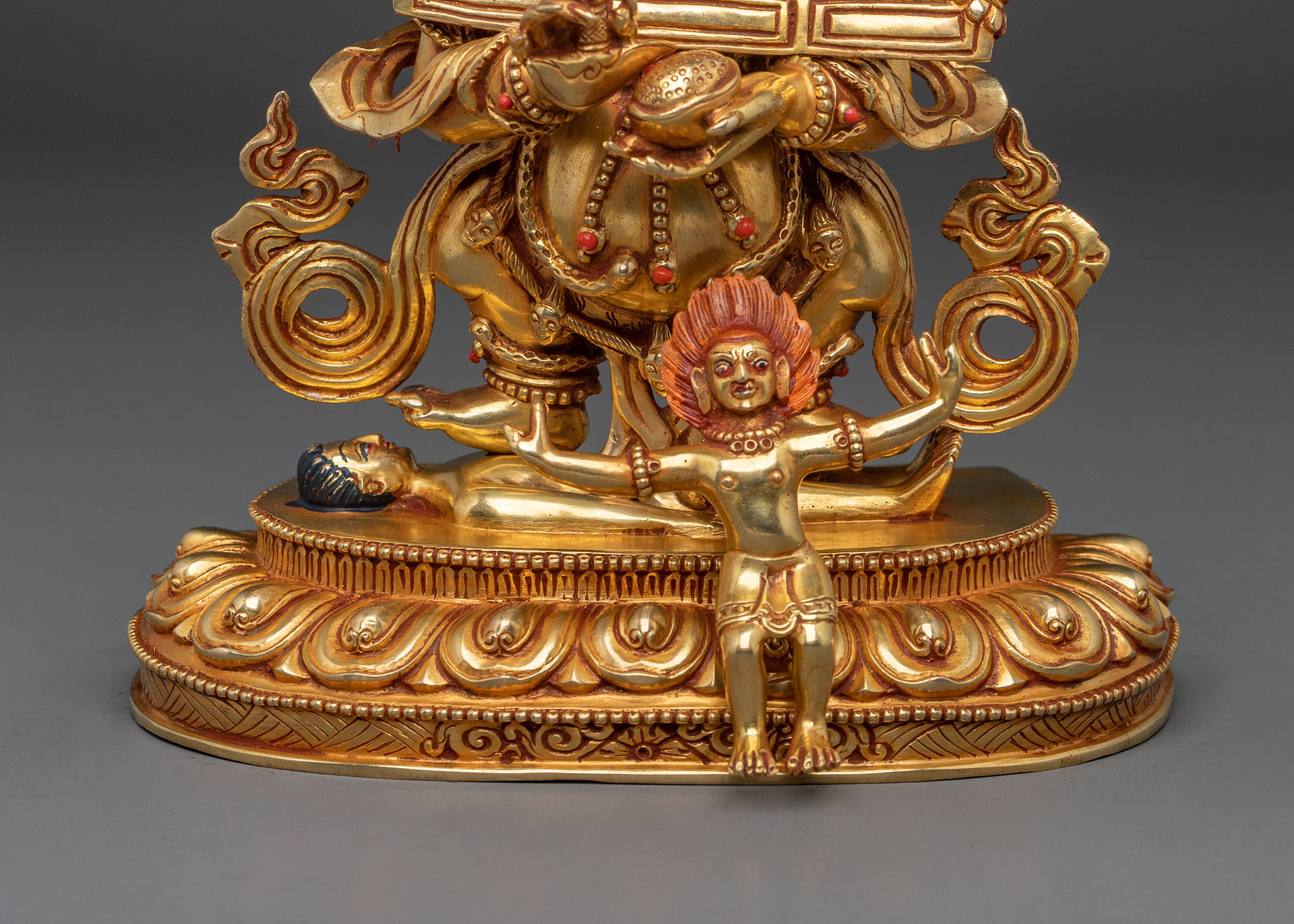 Shakya Mahakala Statue | Tibetan Protector Deity