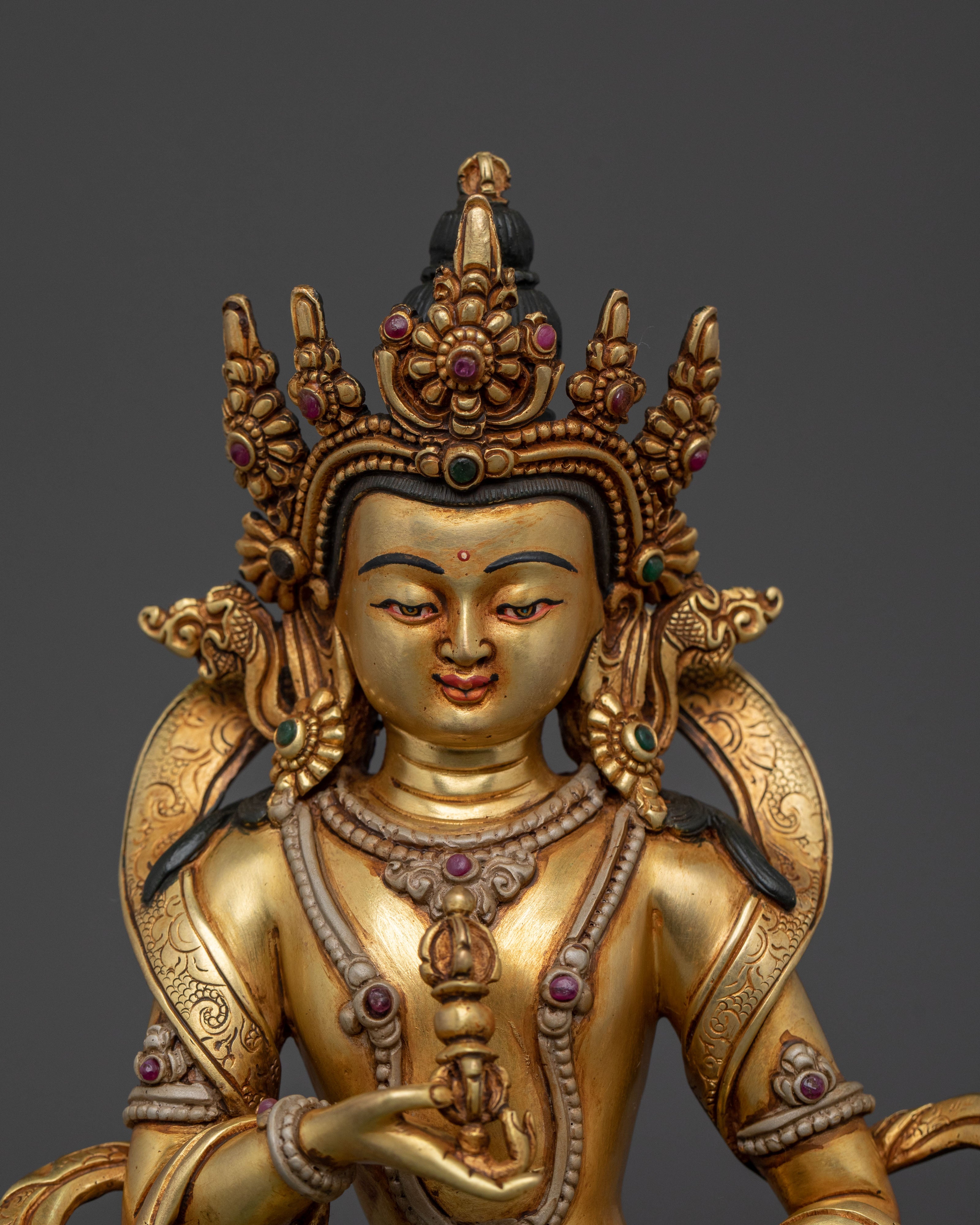 Vajrasattva Sacred Purity Statue | Divine Sculpture for Purification