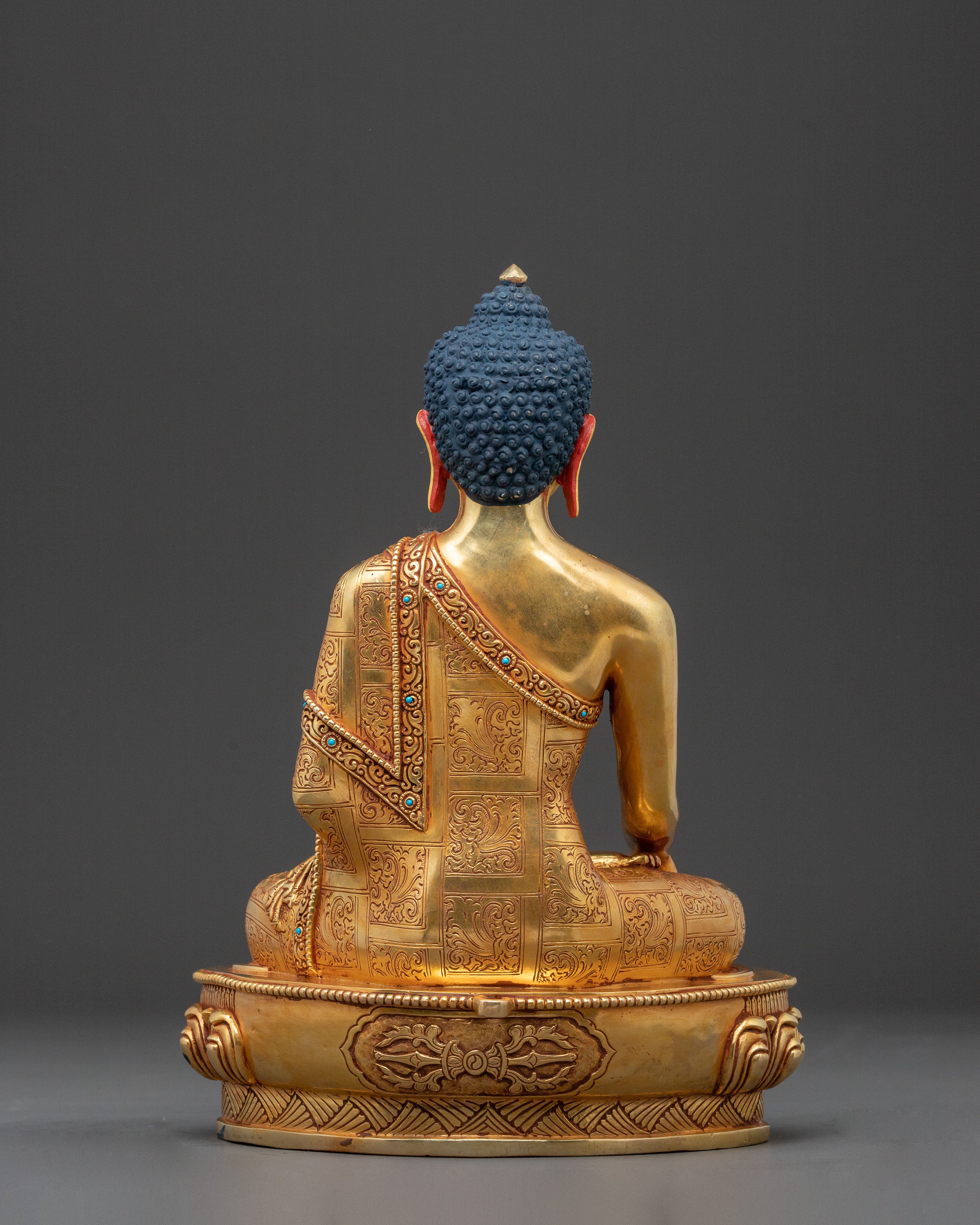 Shakyamuni Buddha Religious Statue – Hand-Gilded