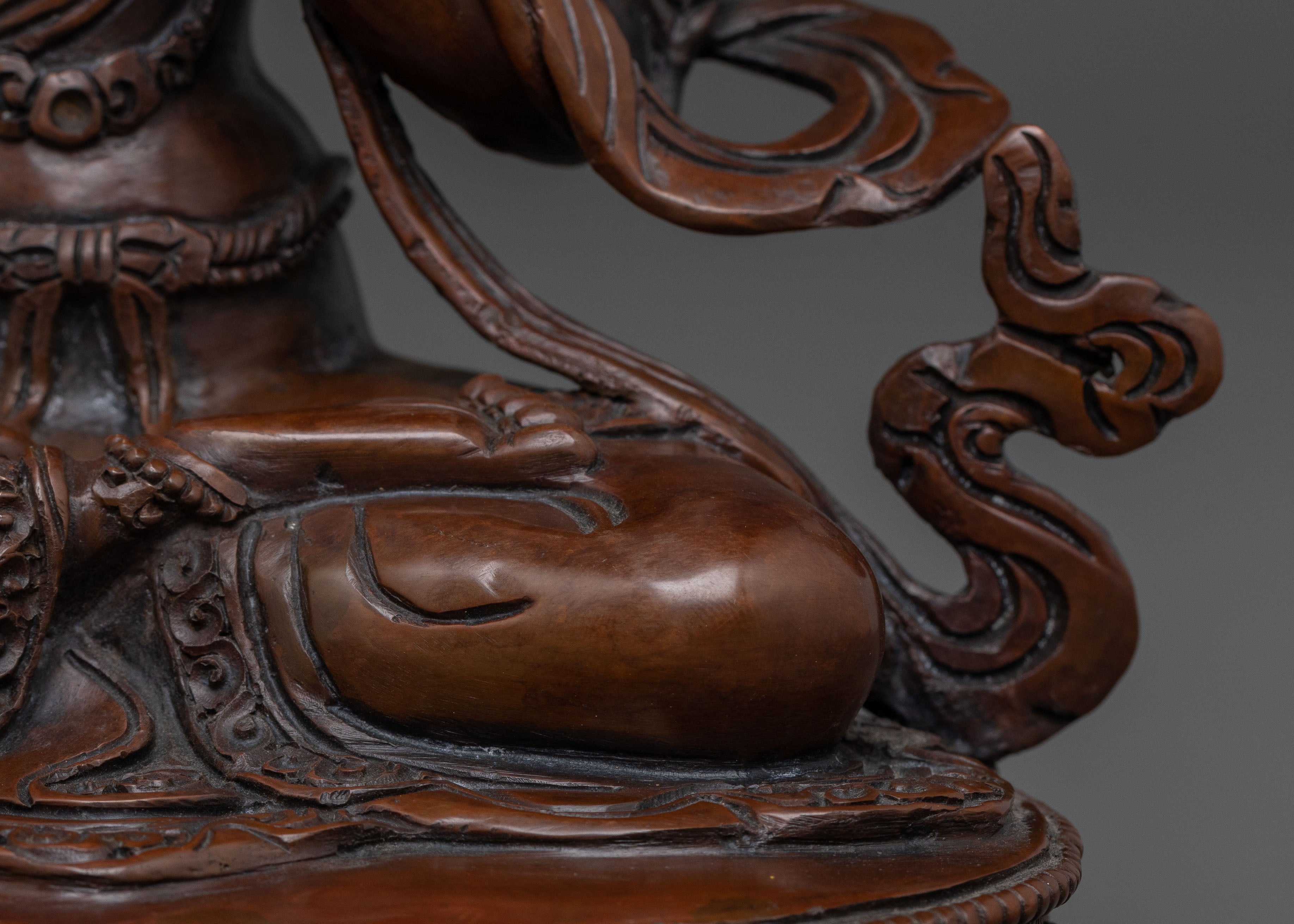 Flaming Sword Manjushri Statue | Bodhisattva of Wisdom