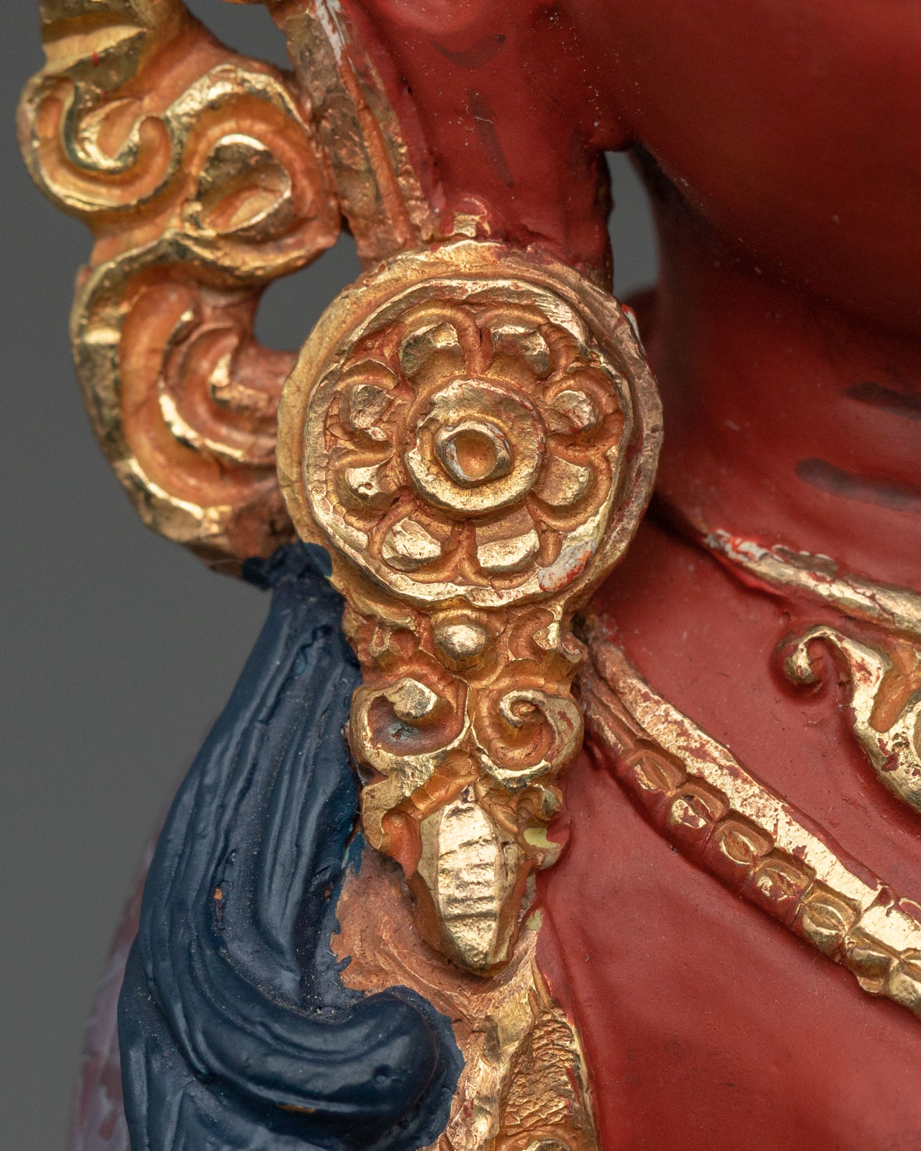 Tibetan Buddhist Red Tara Statue | Handcrafted Devotion