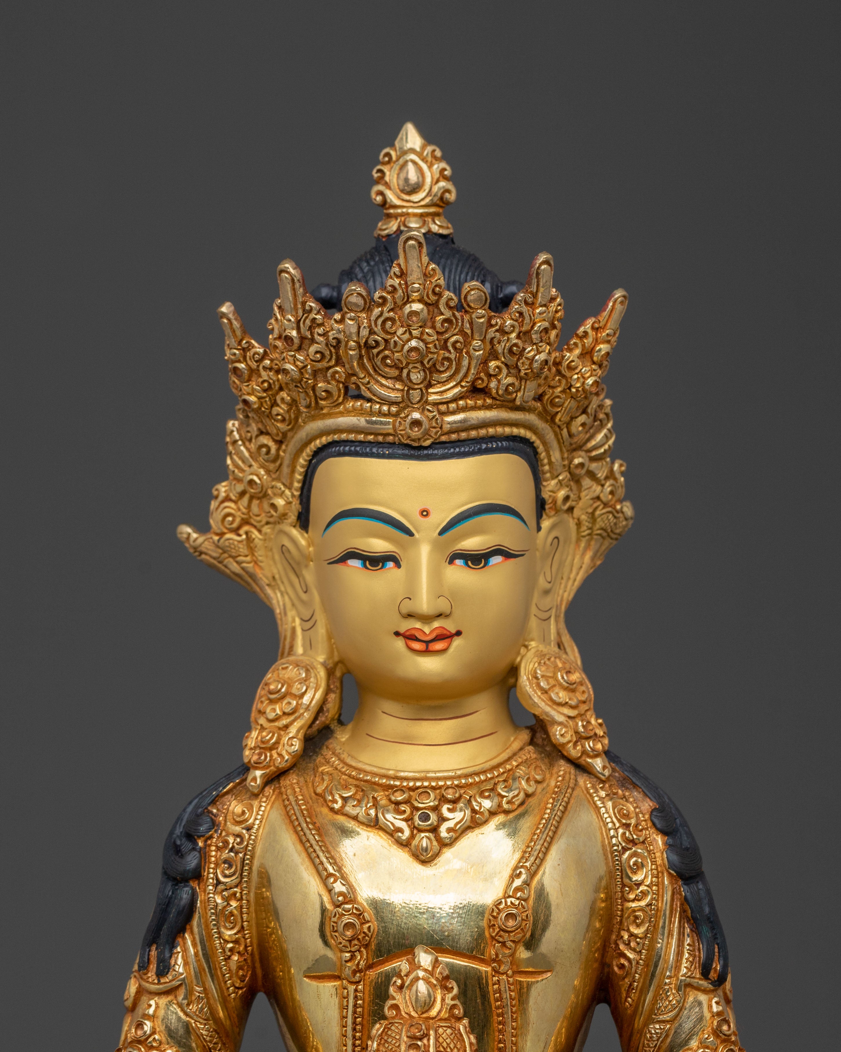 Radiant Amitayus Statue | Buddha of Longevity