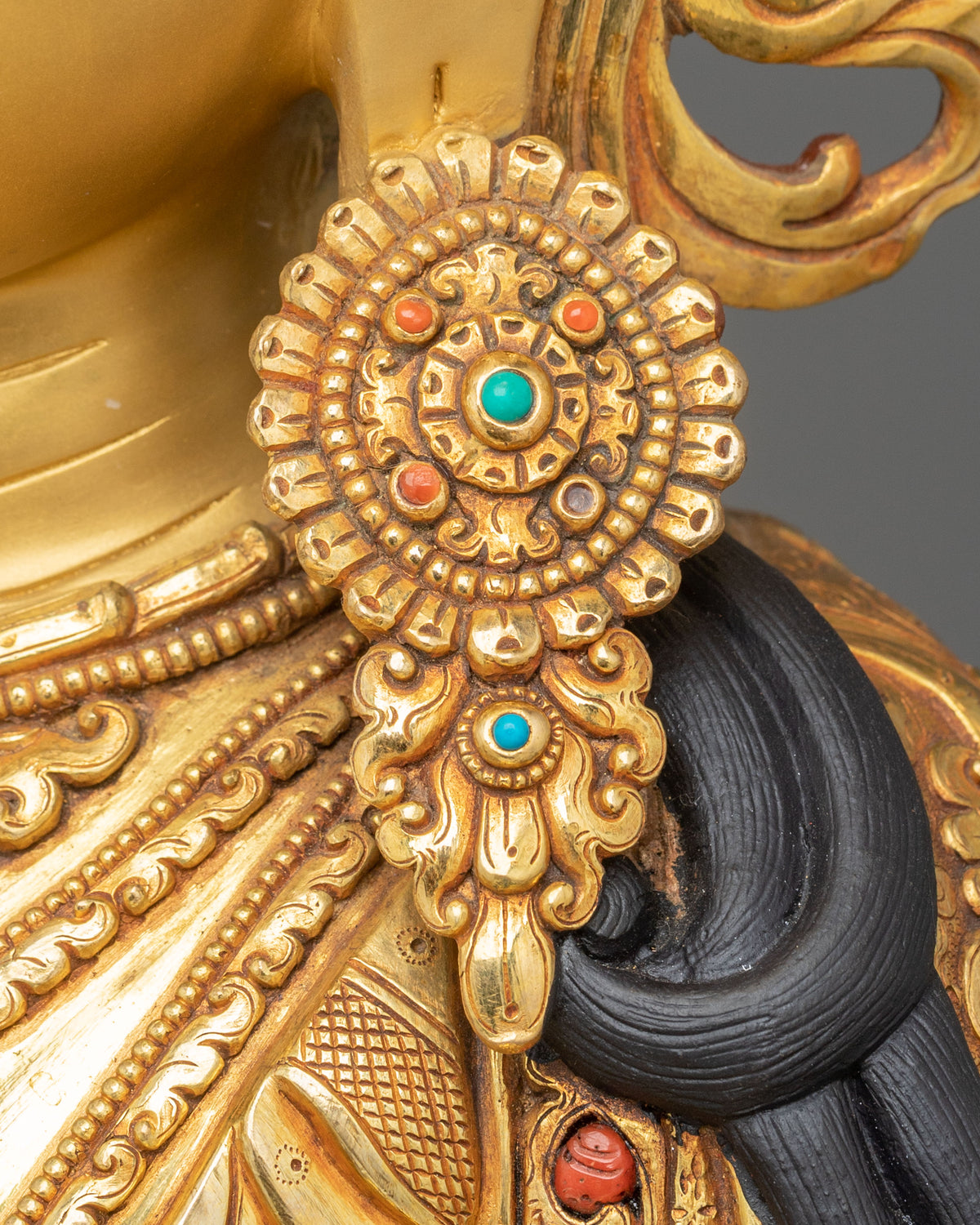 Hand-Carved Vajrasattva Statue | Deity of Purification