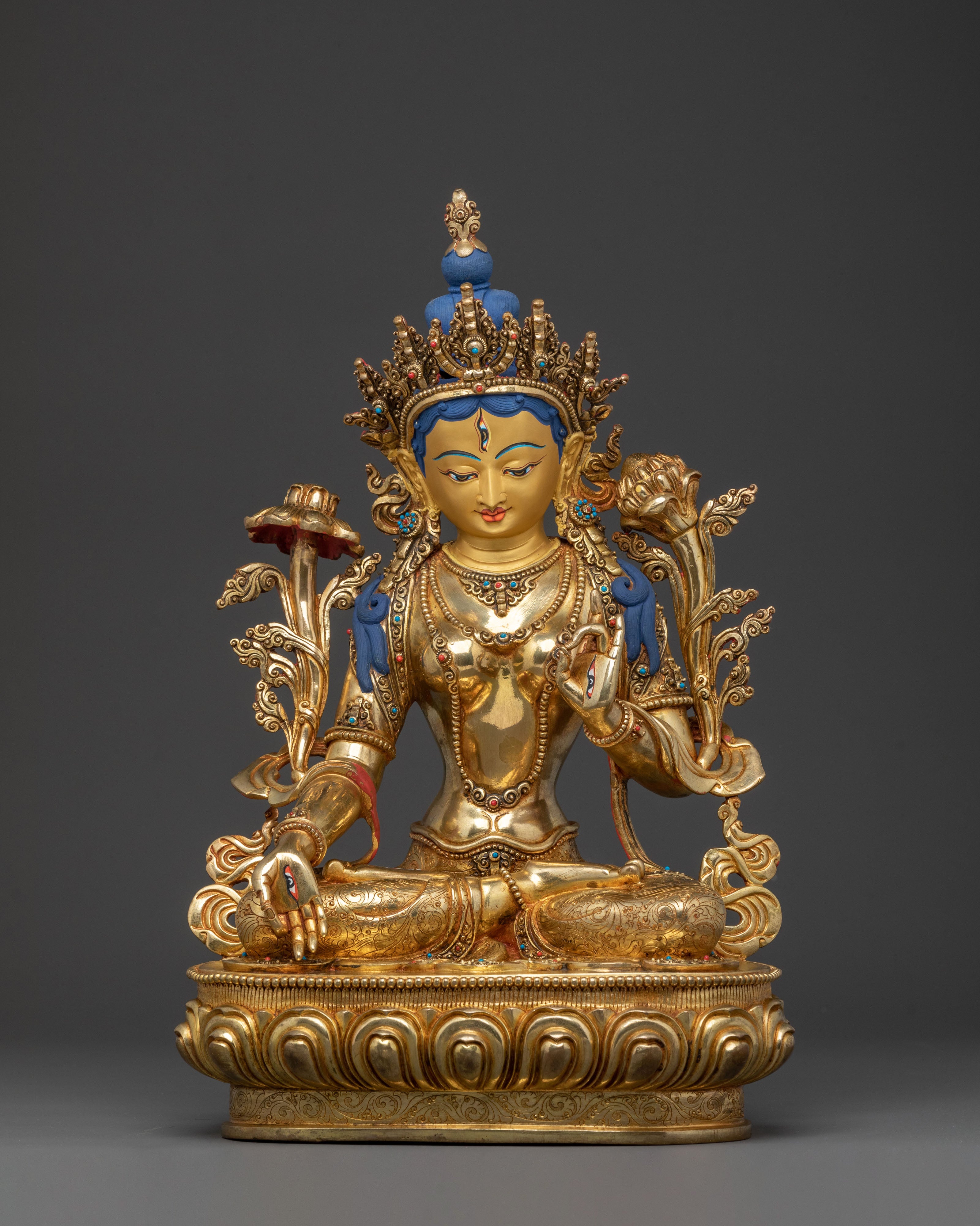White Tara Statue 