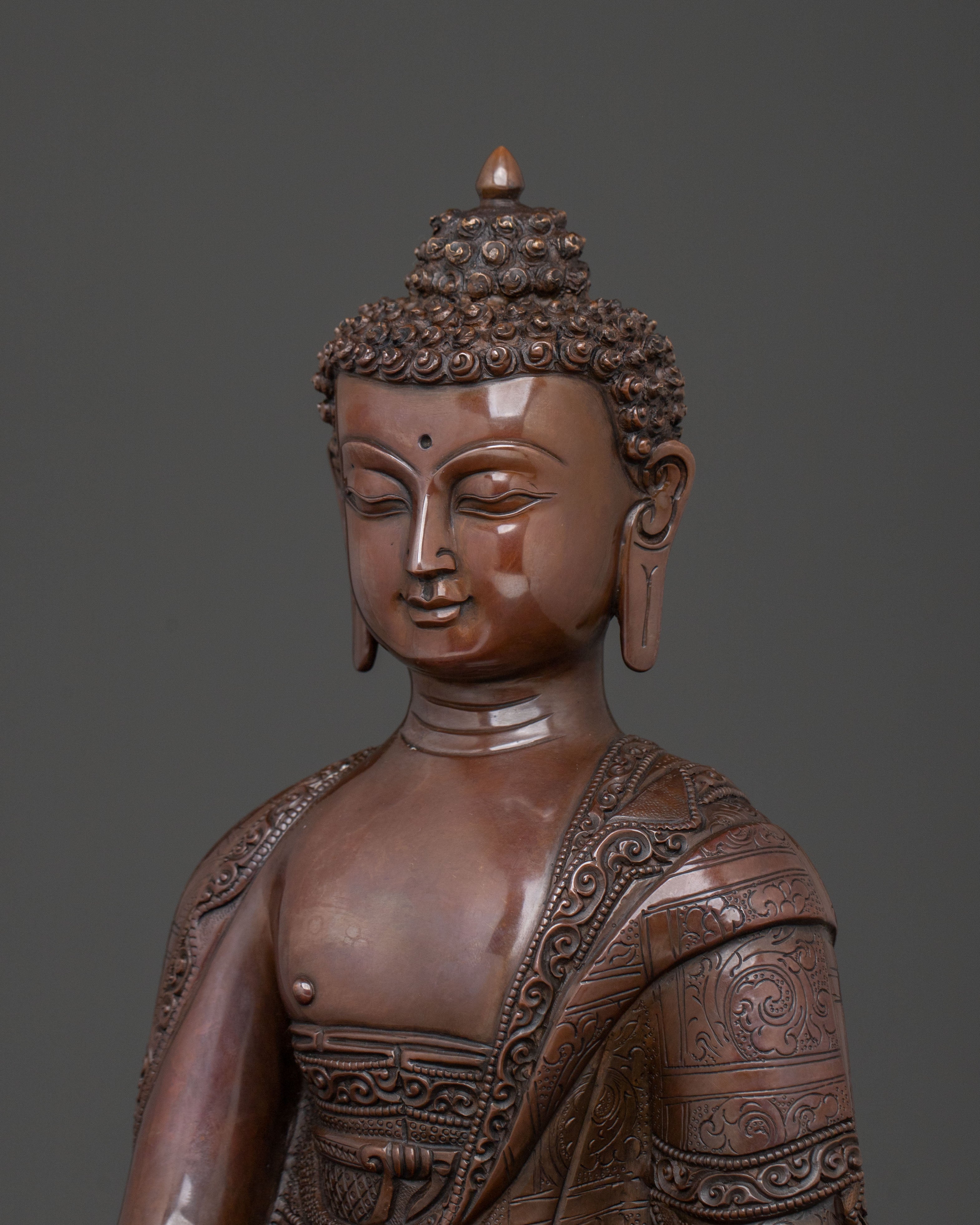 Handcrafted Shakyamuni Buddha Liberation Sculpture
