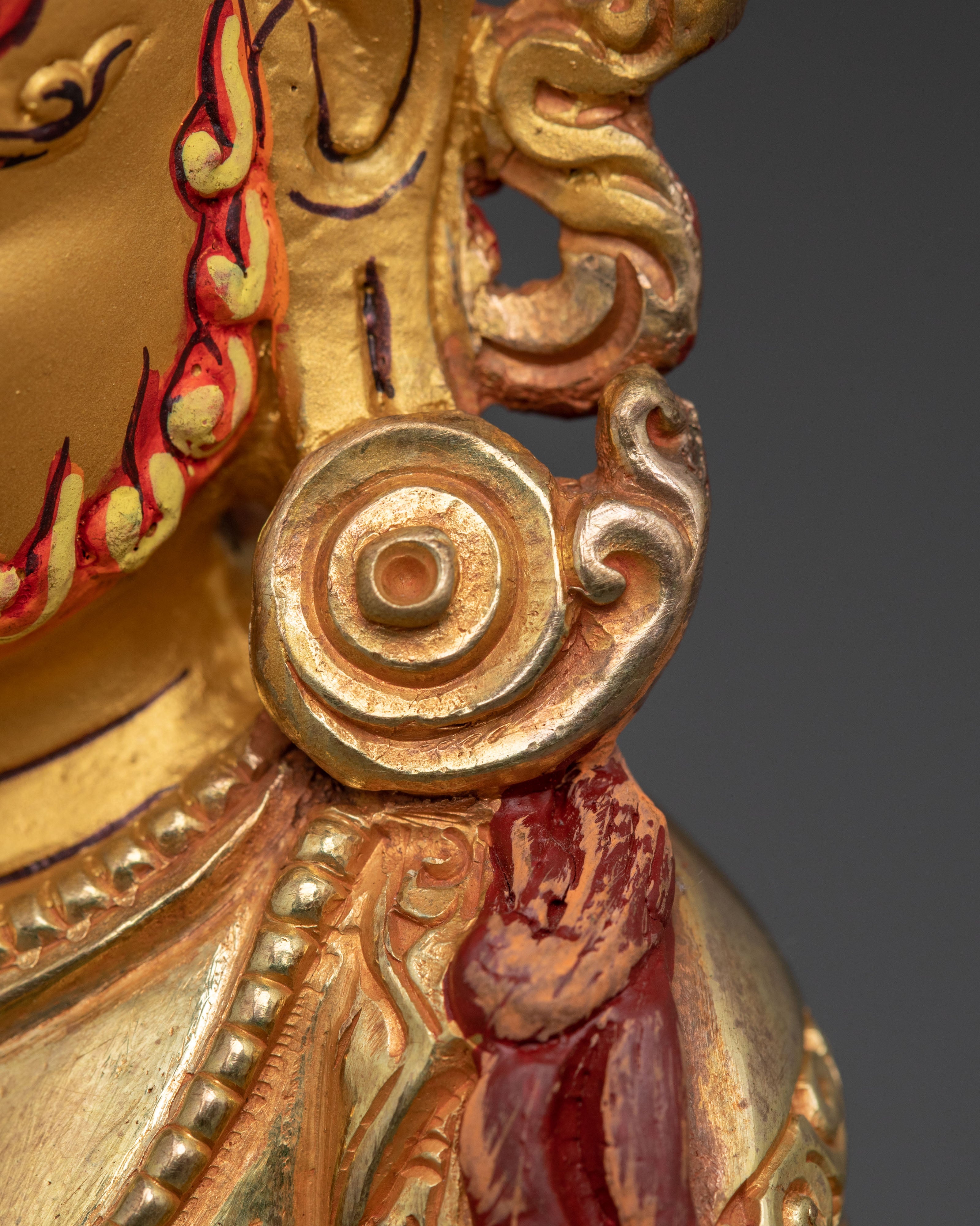 Dzambhala Statue Tibetan Wealth God | Buddhist Deity of Prosperity
