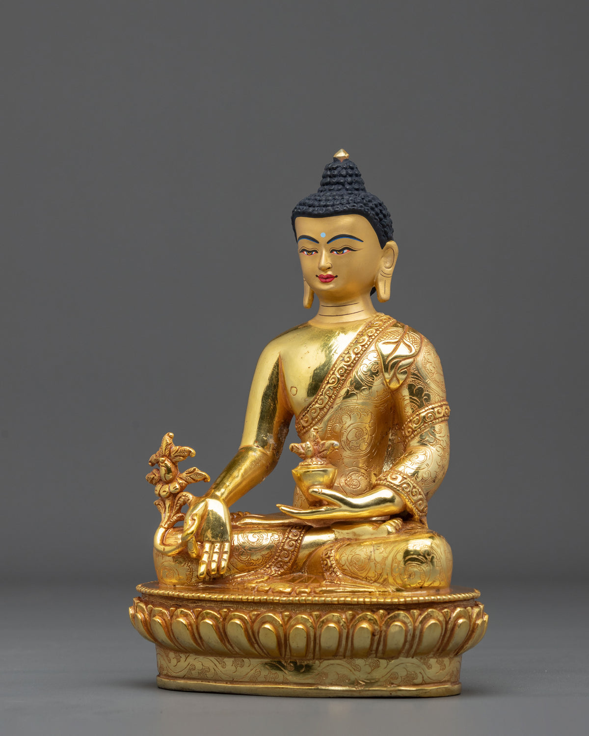 Medicine Buddha Sculpture | Figurine for Sacred Healing