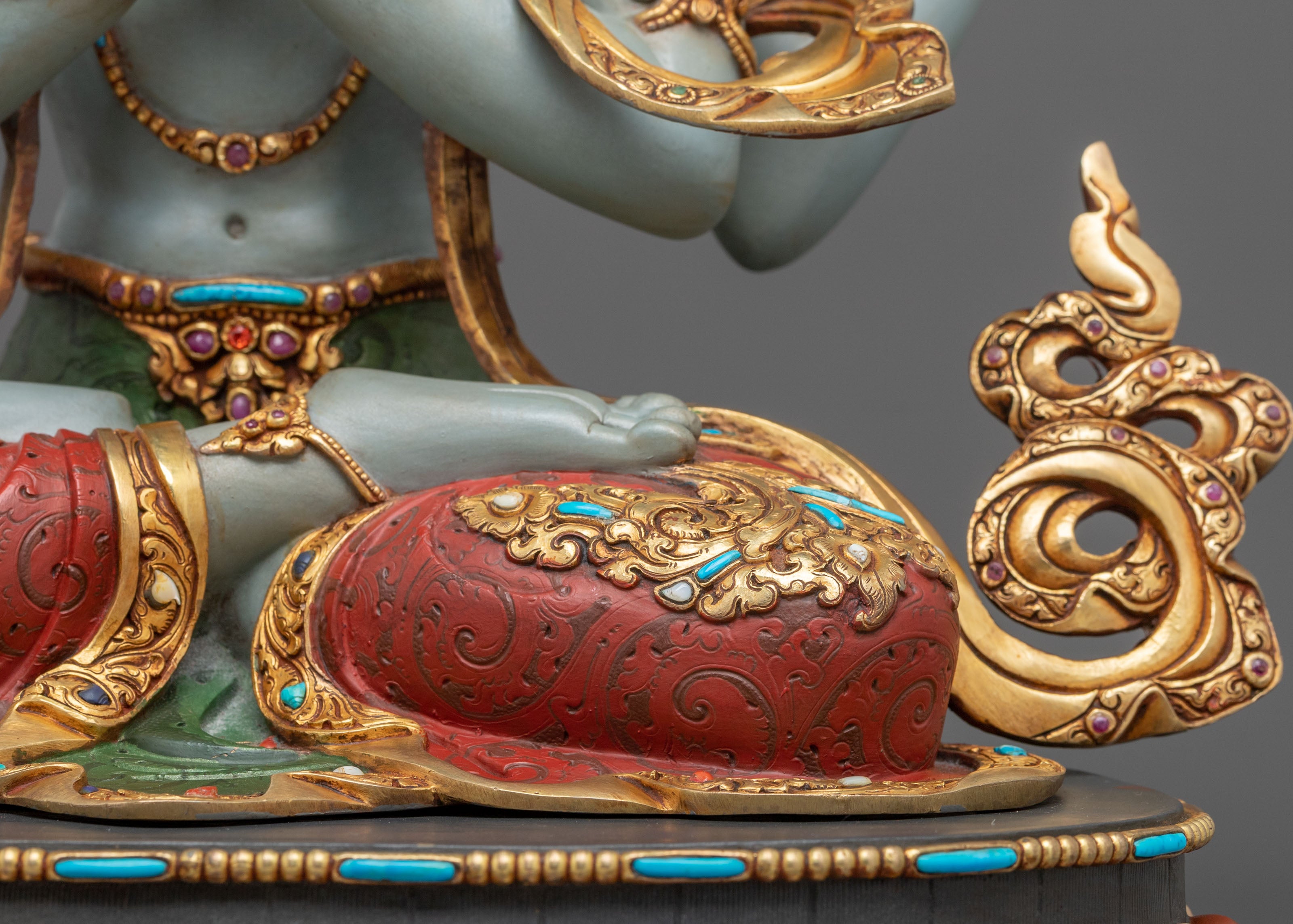 Tibetan Deity Four-Armed Chenrezig Statue | Home Decor