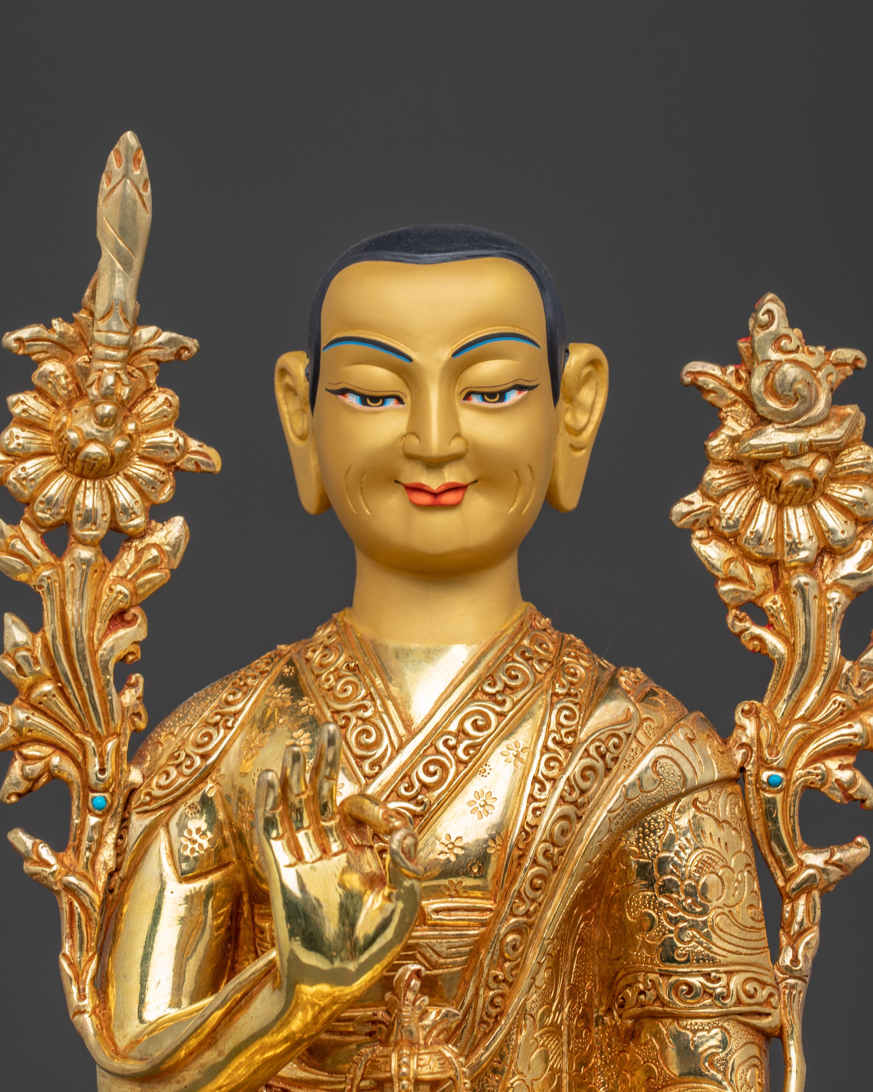Statue of Master Tsongkhapa | Traditional Tibetan Philosopher