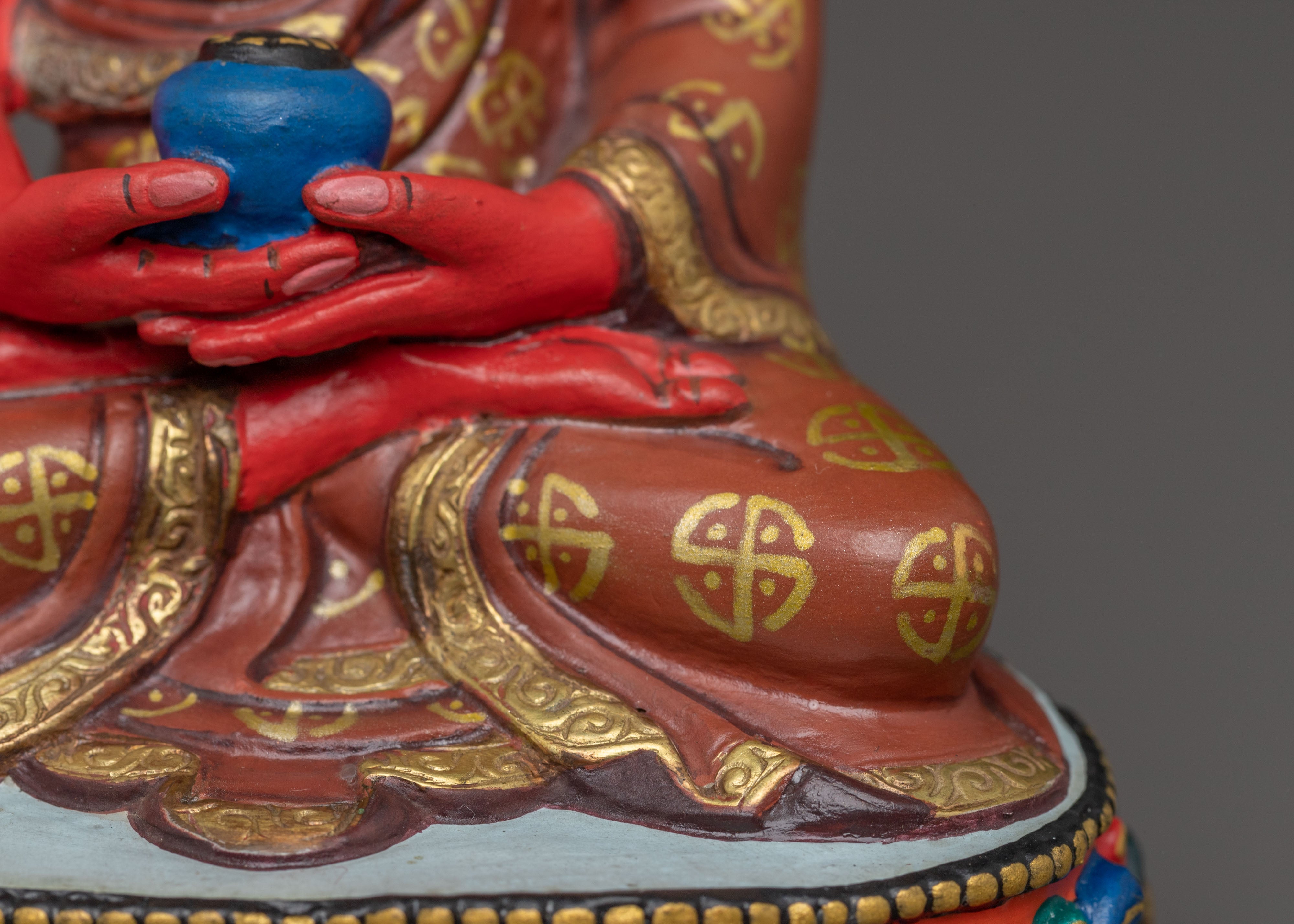 Handmade Amitabha Buddha Statue from Pure Land | Buddha of Infinite Light