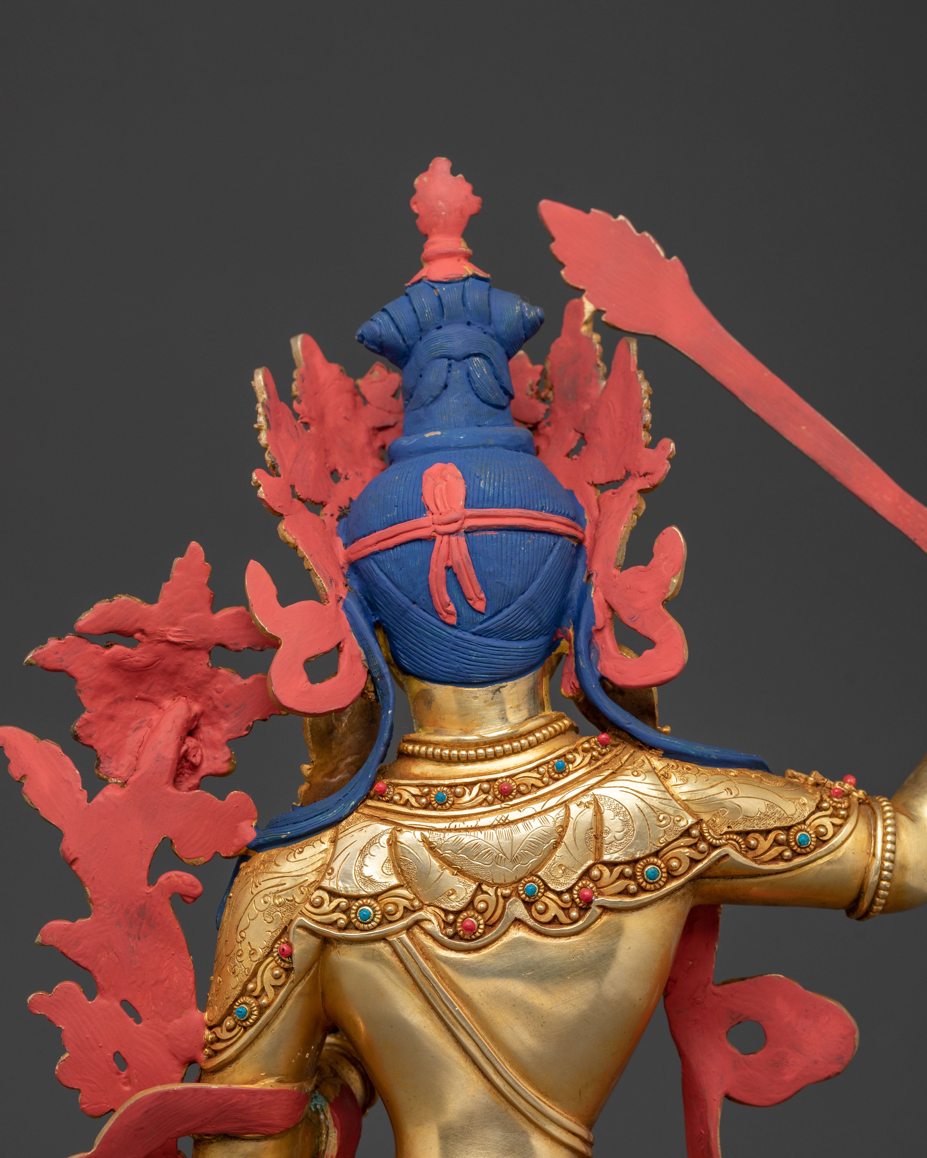 Manjushri Spiritual Statue | Serene Wisdom