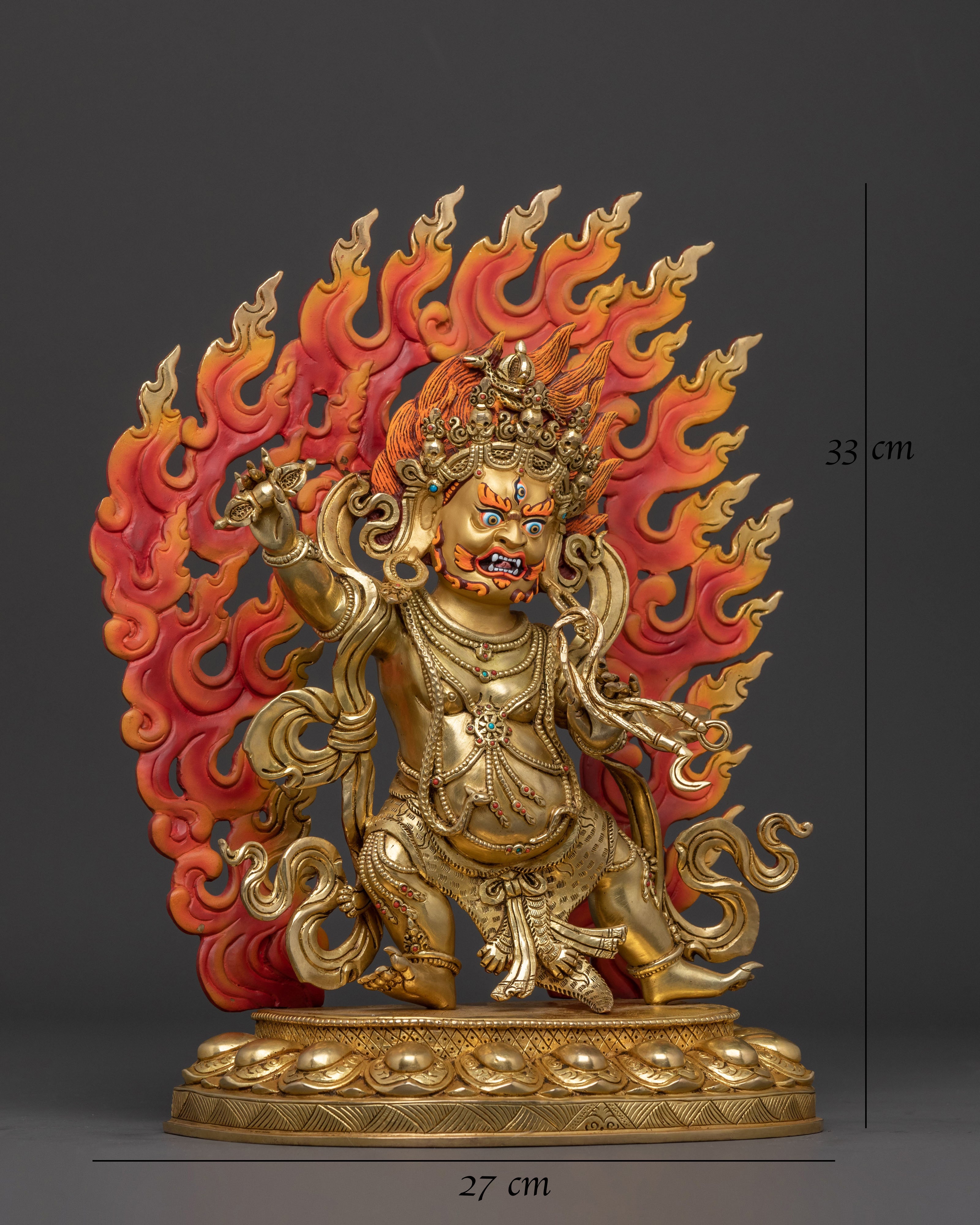 Vajrapani Statue Thunderbolt Bearer Guardian