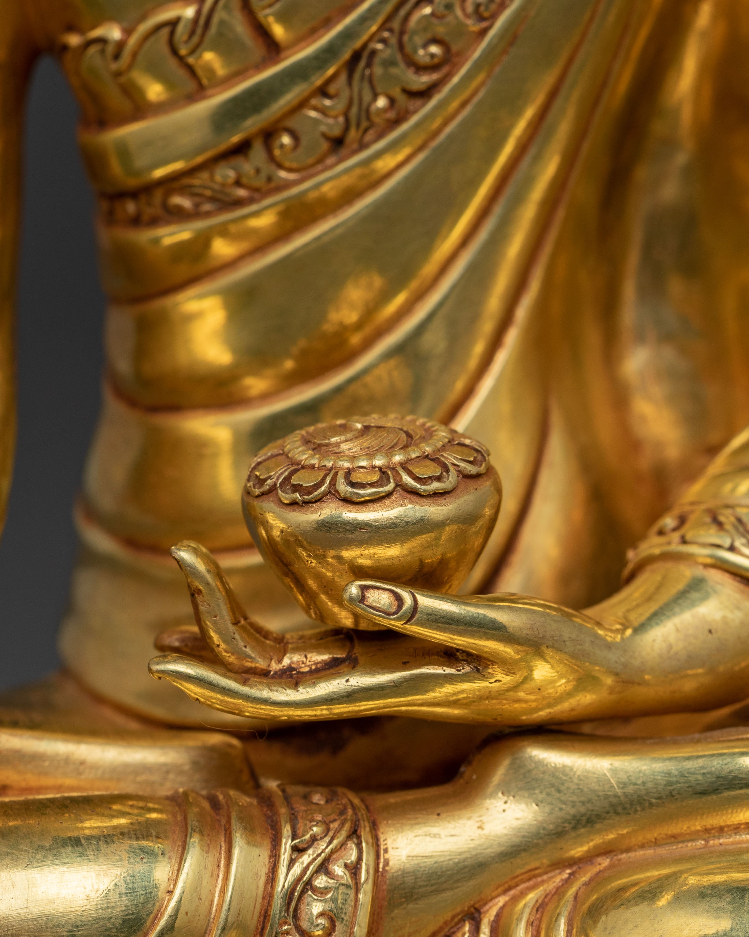 Sacred Shakyamuni Buddha Handcrafted Figurine