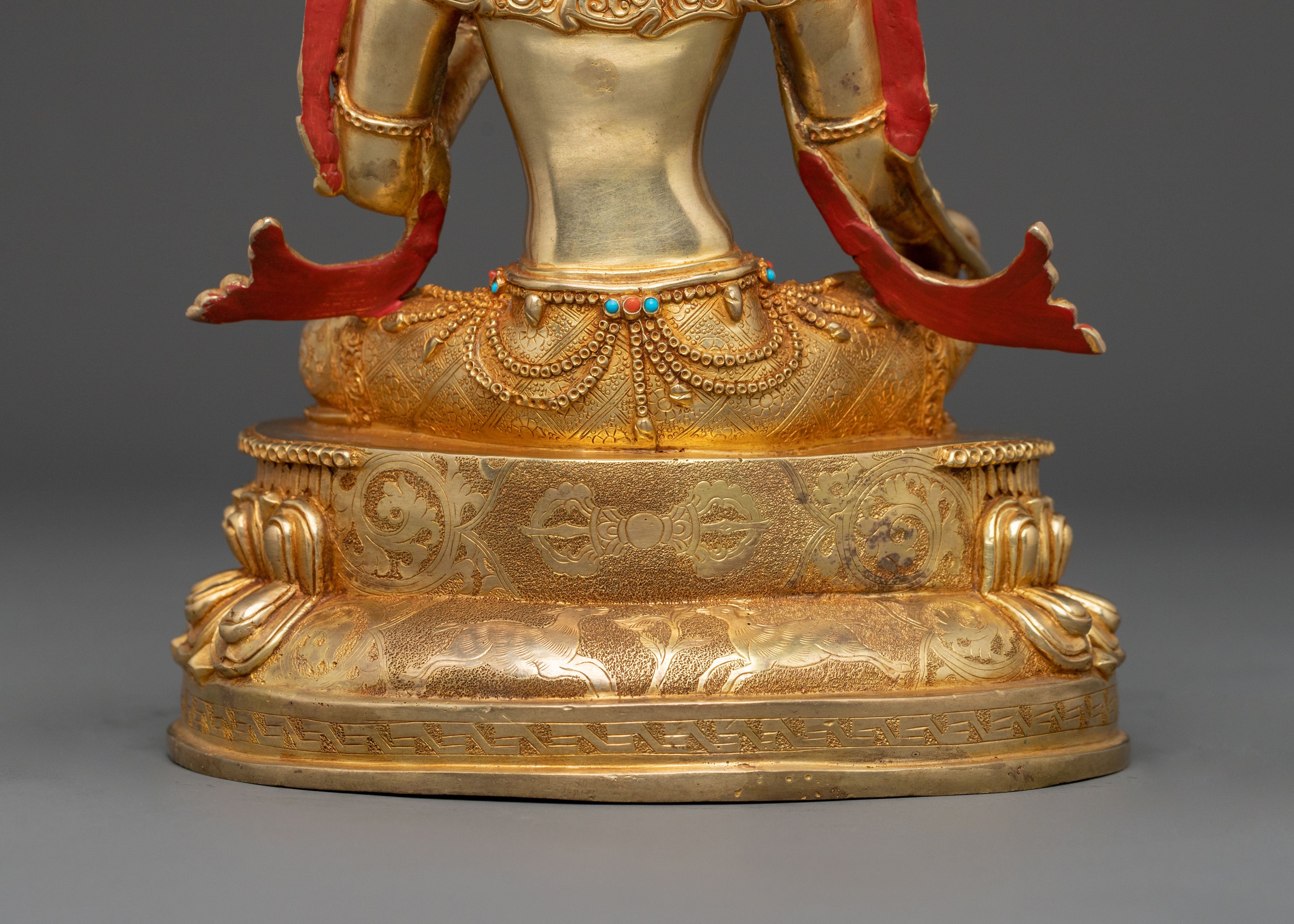 Mother Green Tara Statue: Swift Compassion