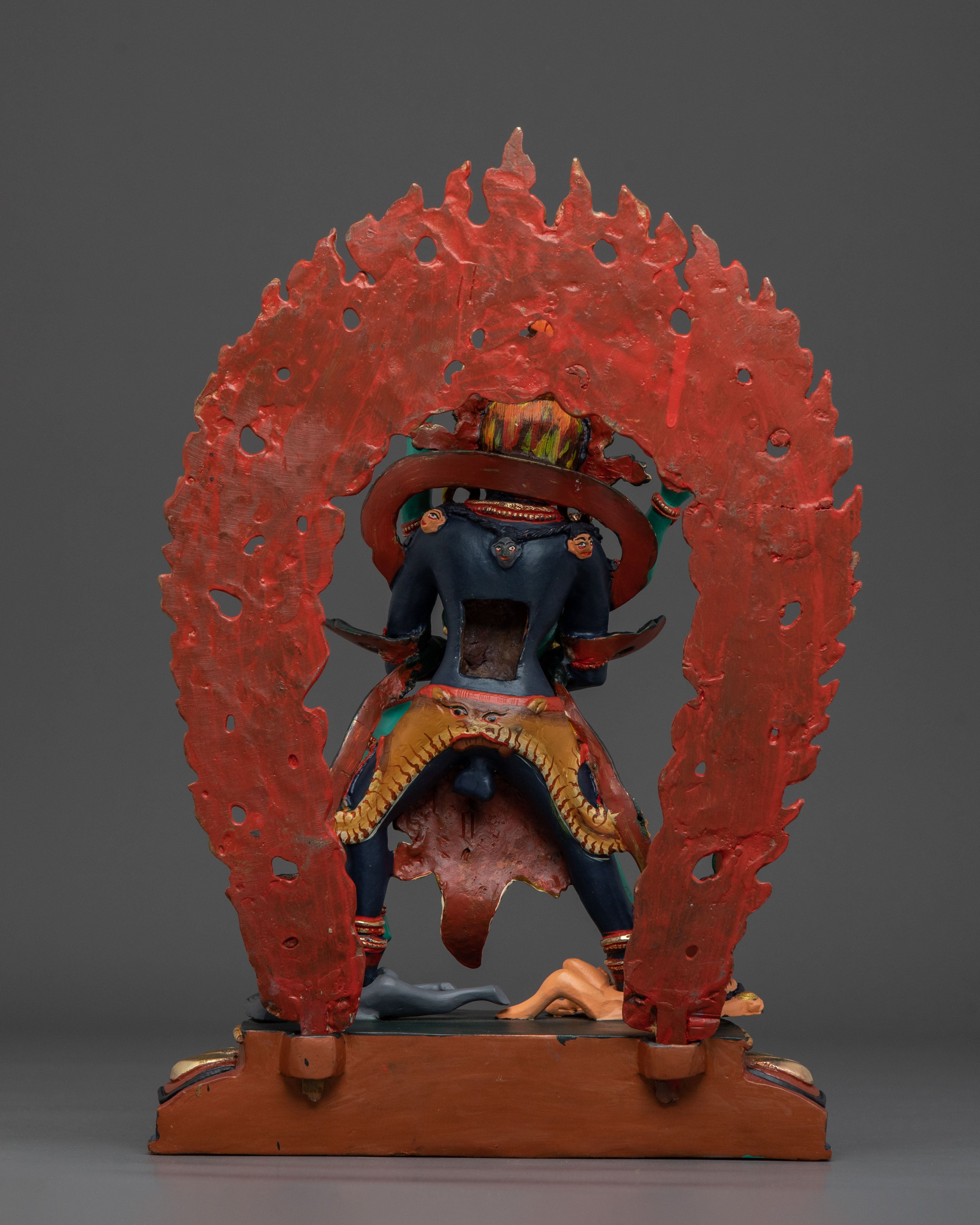 Kalachakra Sacred Sculpture with Consort | Home Decor