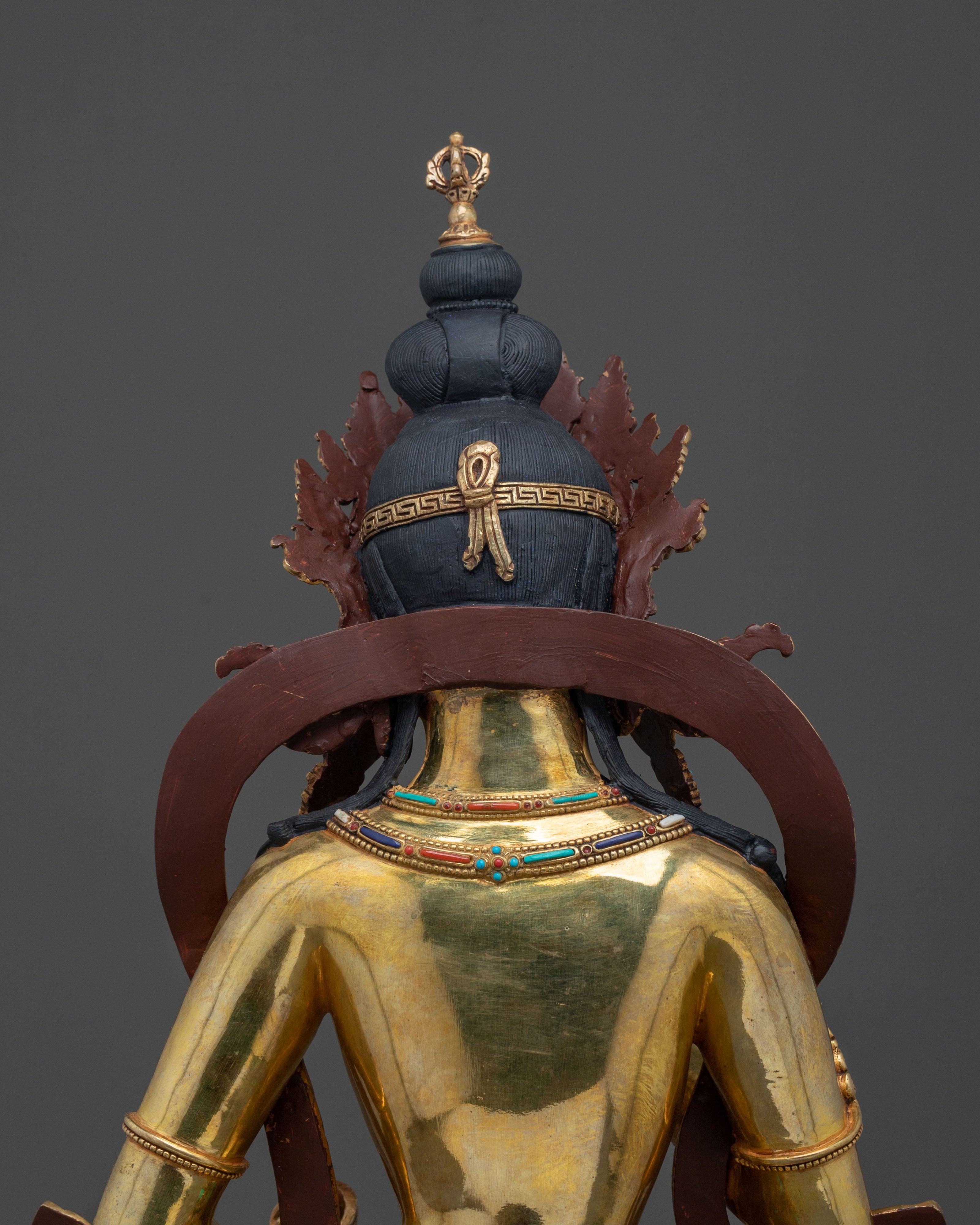 Sacred Vajrasattva Purification Deity Sculpture | Sacred Buddhist Statue of Healing