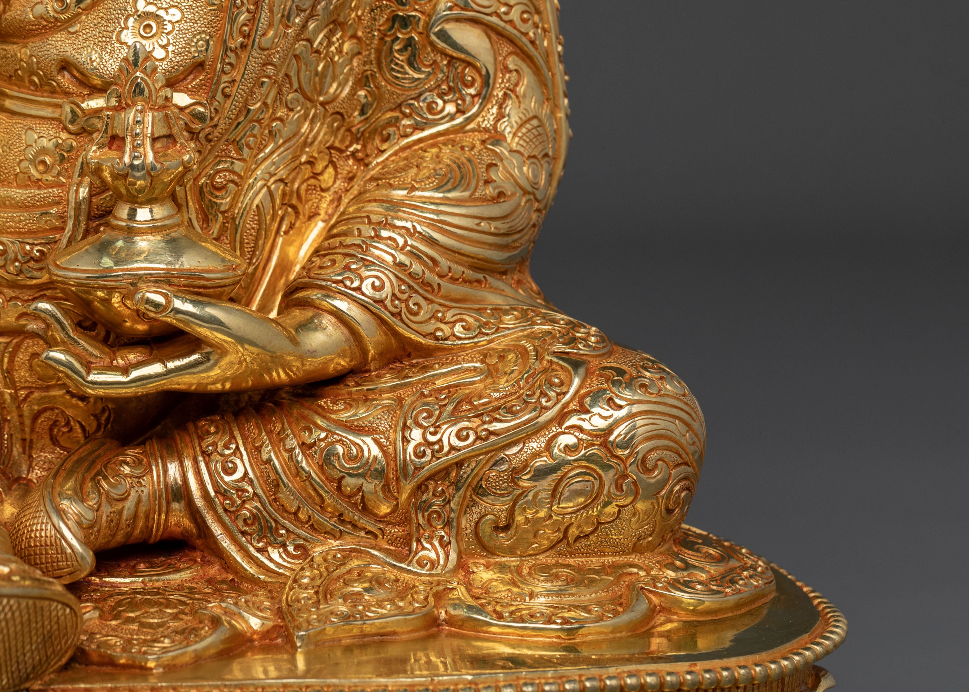 Tibetan Wisdom Guru Rinpoche Figurine | Home Decor