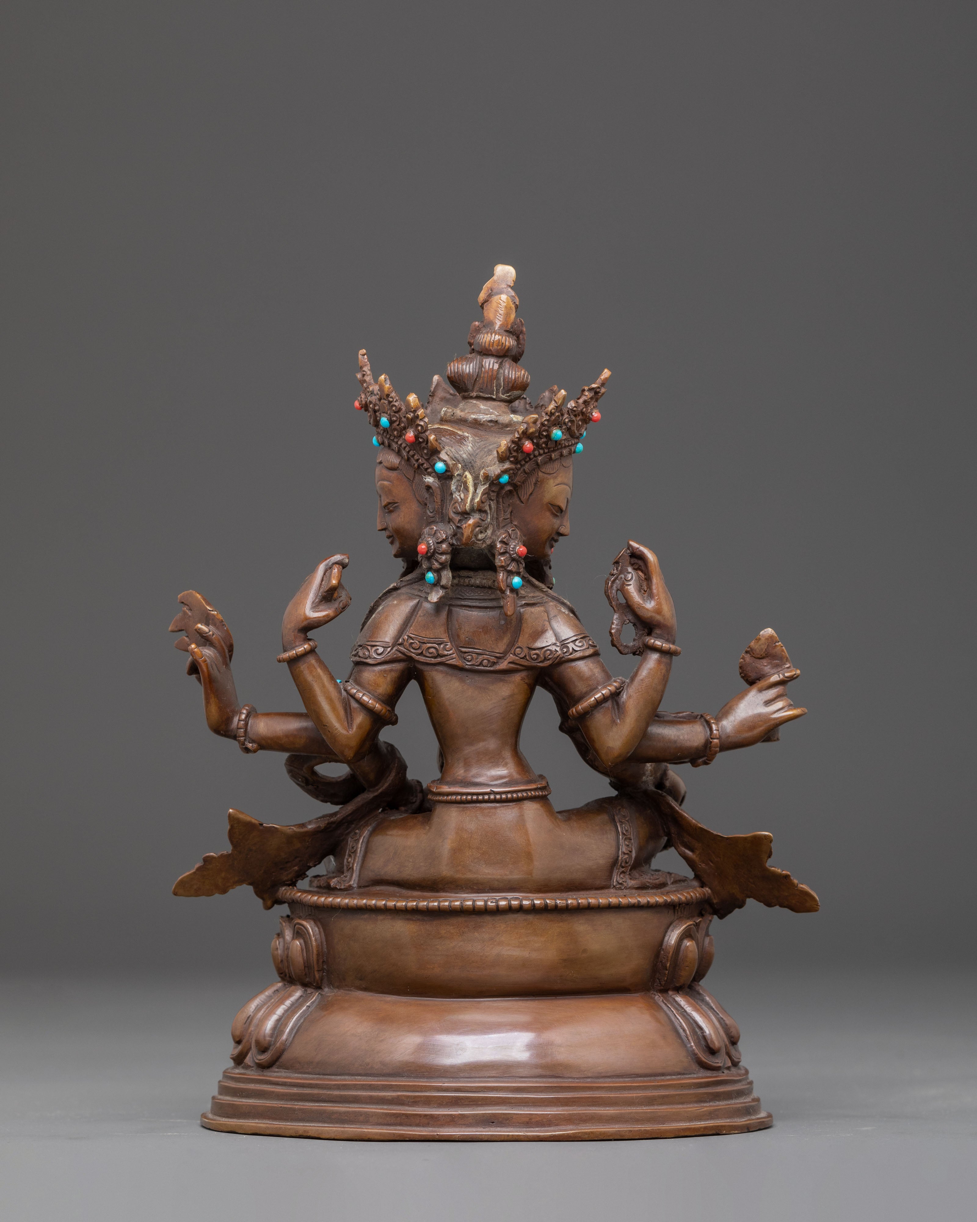 Goddess of Wealth Vasudhara Statue | Prosperity Deity