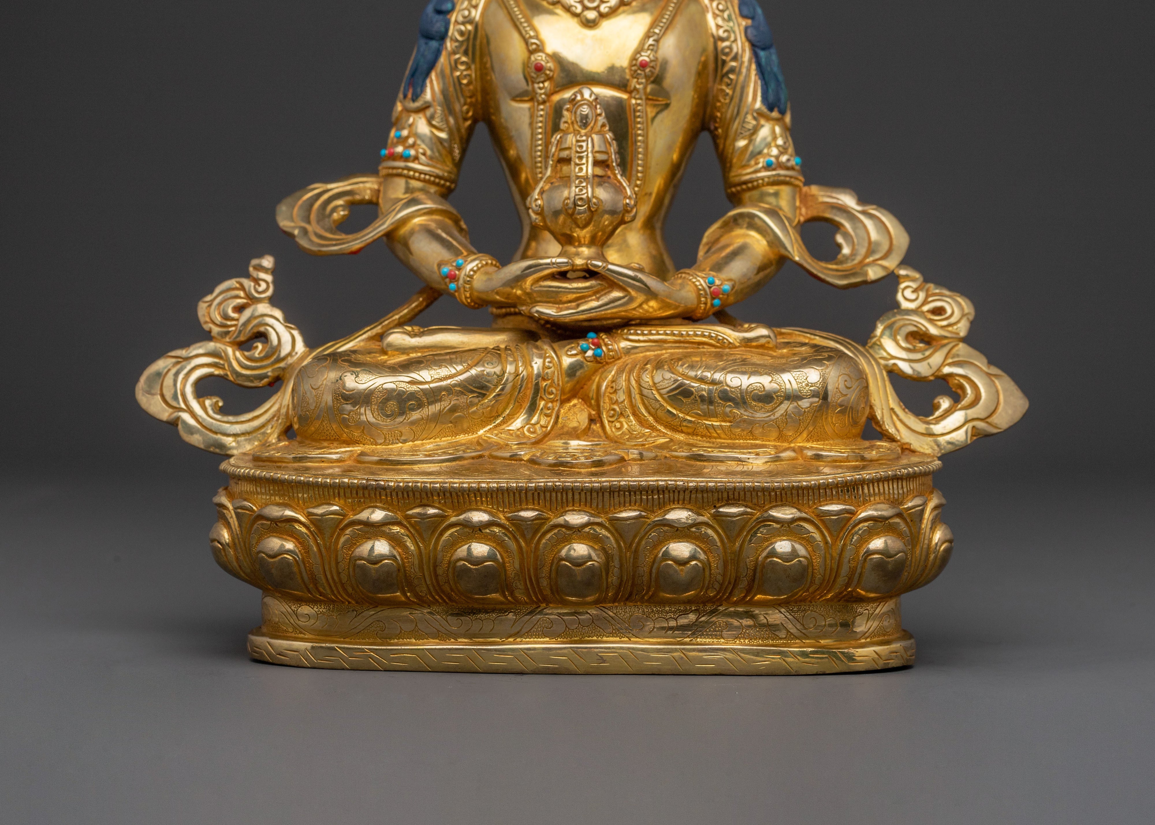 Amitayus Sacred Statue for Rituals | Longevity Buddha