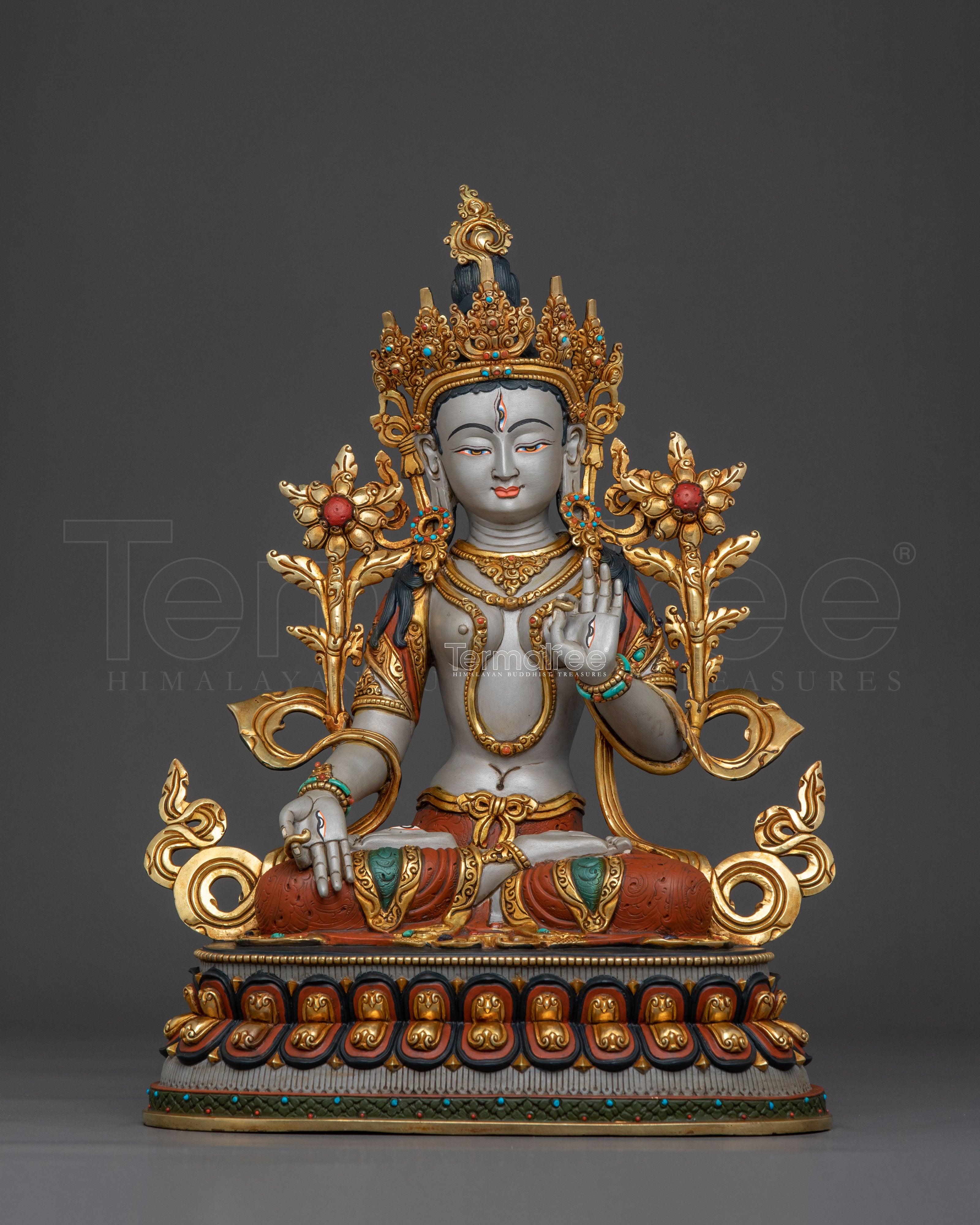 White Tara Statue 