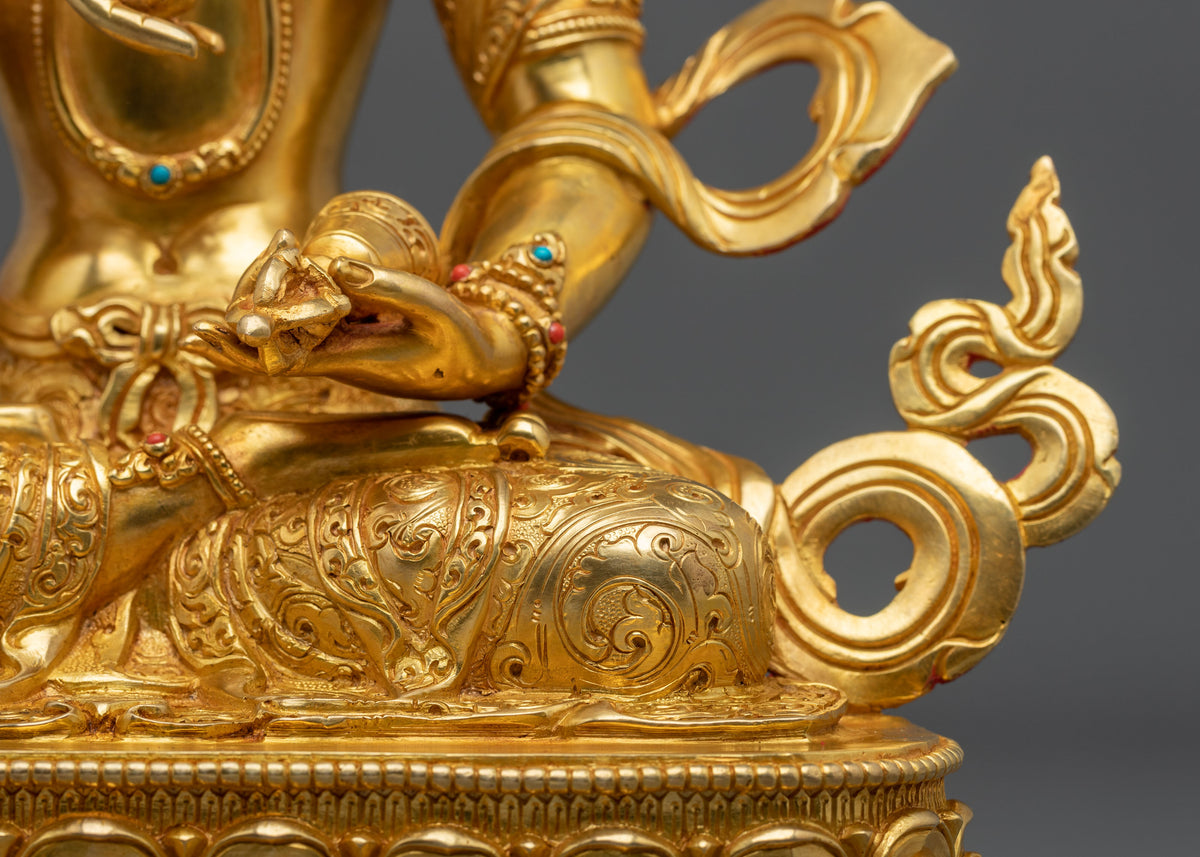 Vajrasattva Copper Statue | Bearer of the Vajra and Bell