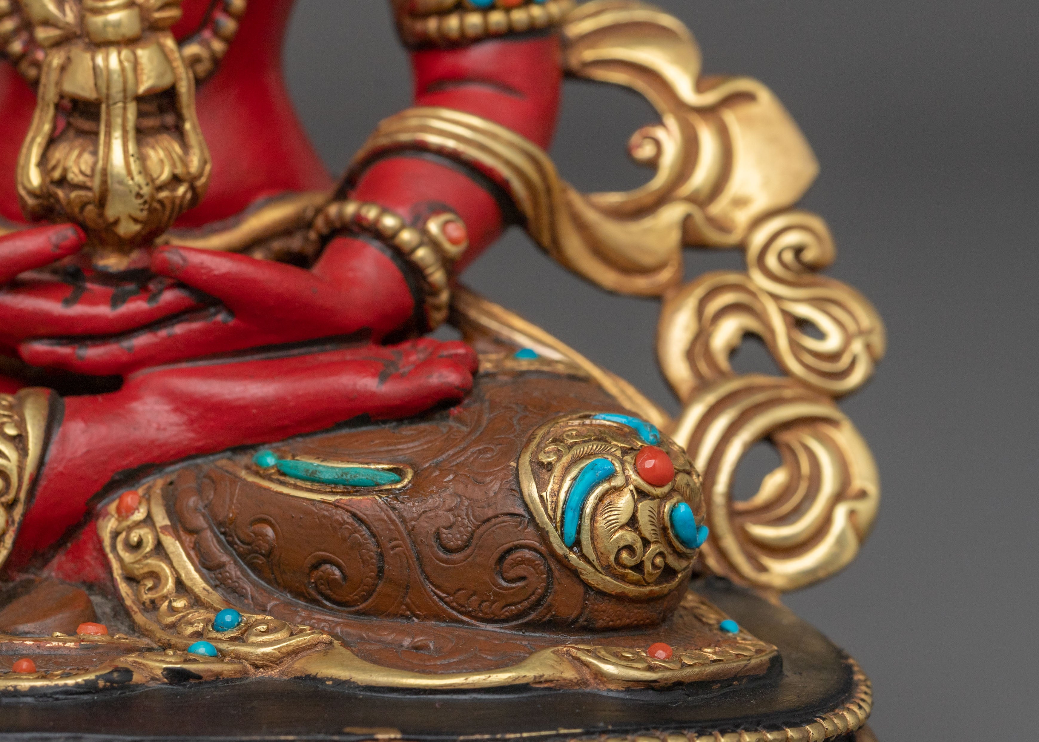 Buddhist Shrine Amitayus Statue | Sacred Altar Decor