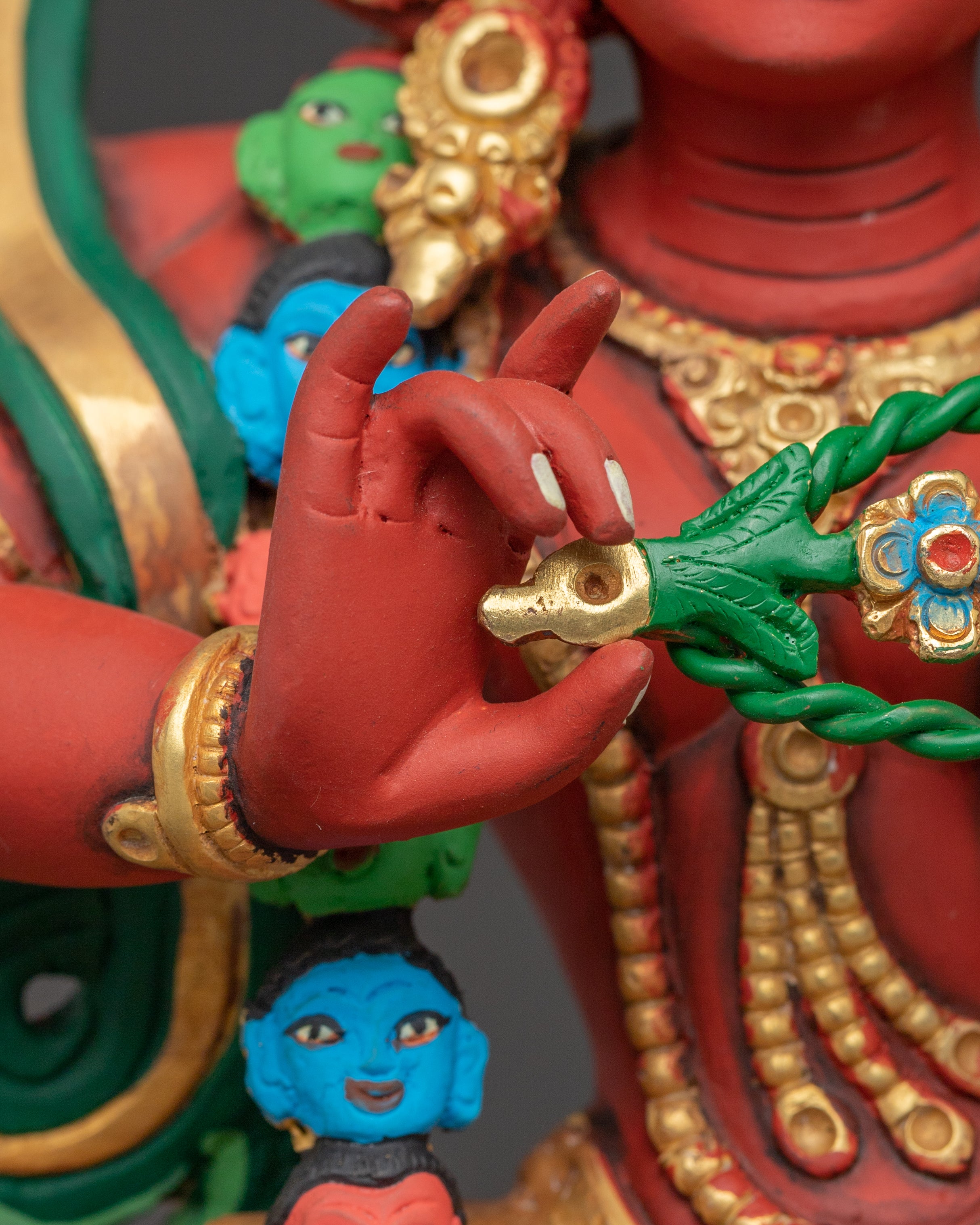 Golden Copper Statue of Kurukulla | Goddess of Enchantment