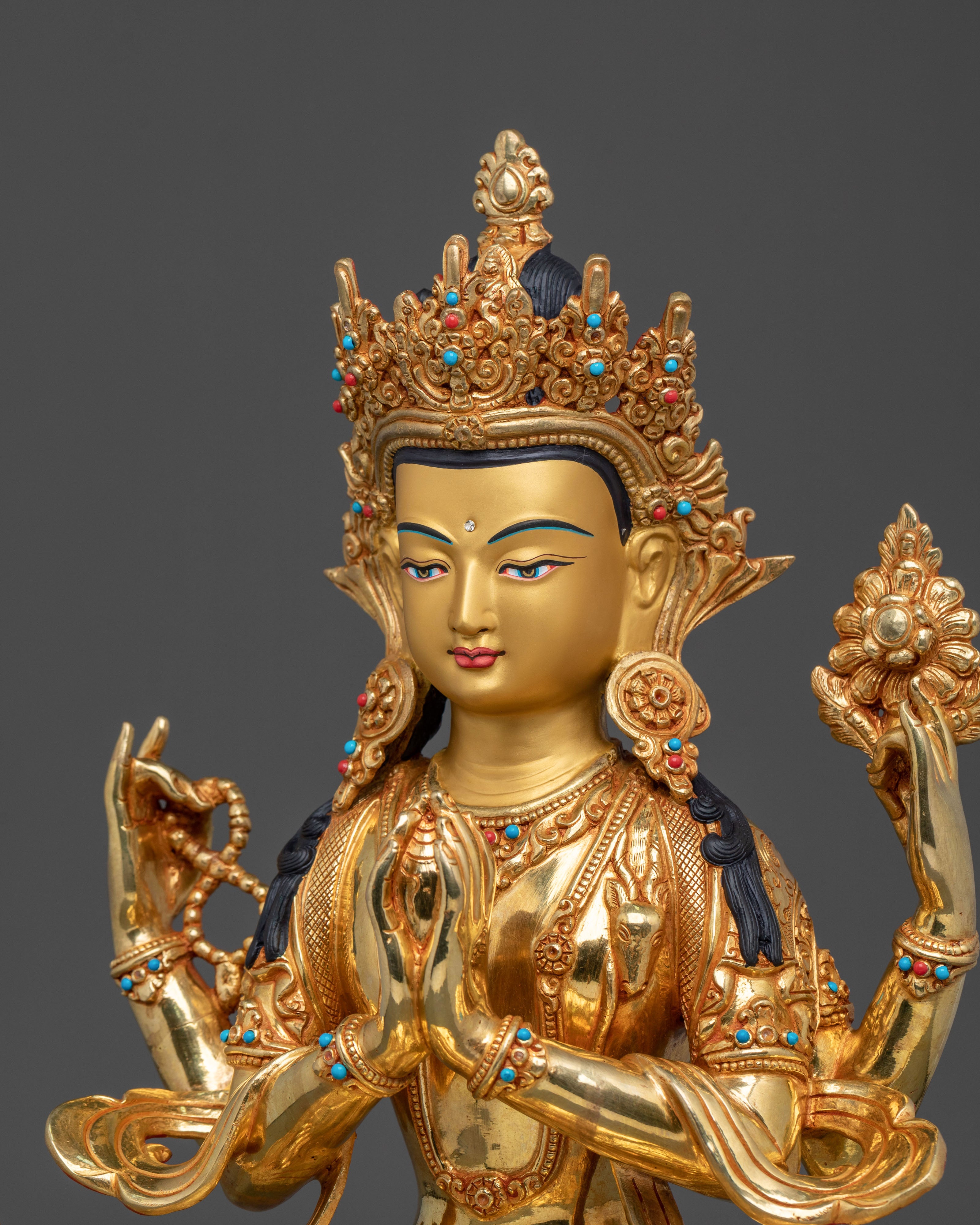 Chenrezig Statue | Tibetan Compassionate Deity