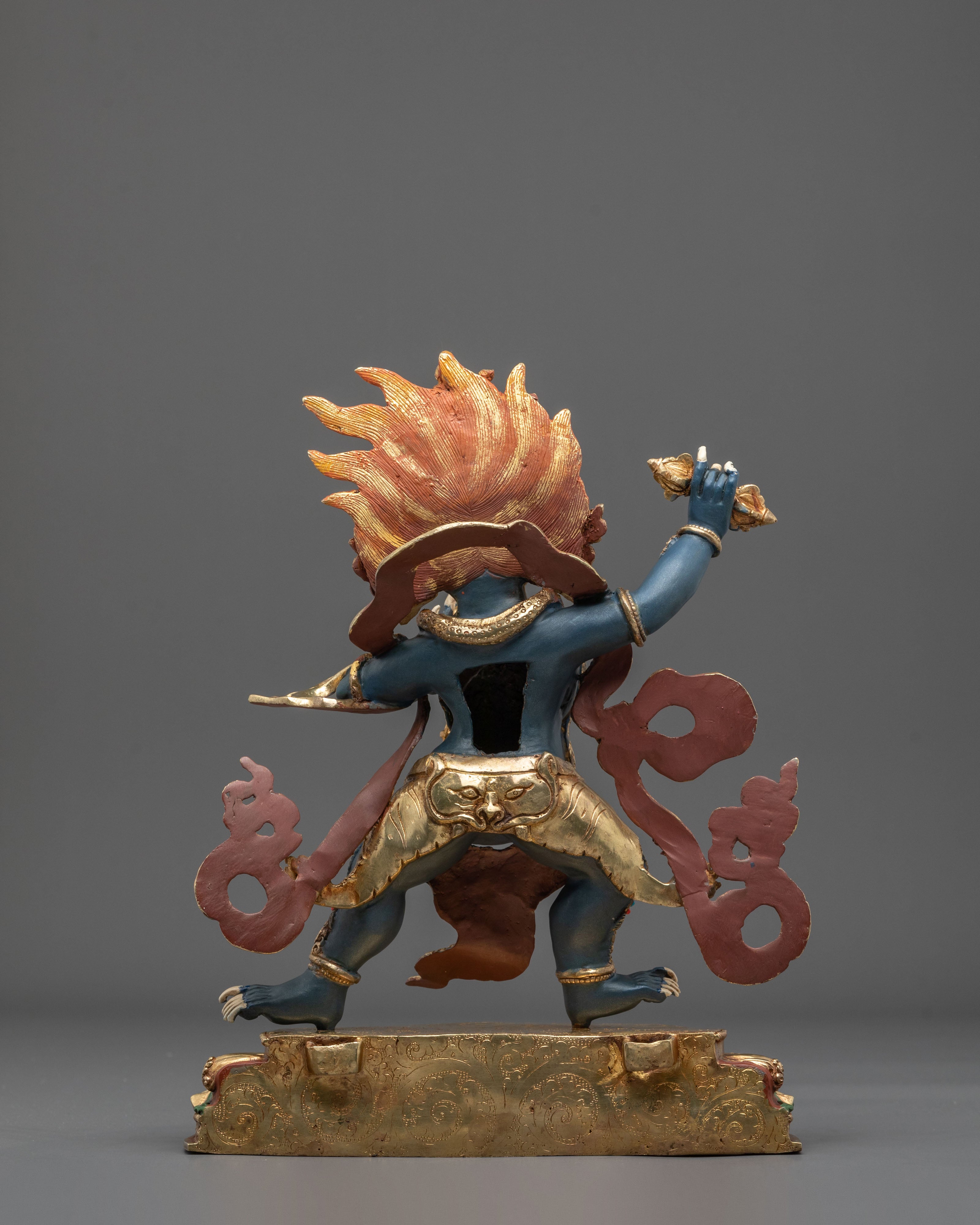 Vajrapani Dharma Protecting Bodhisattva Statue |  Buddhist Sculpture