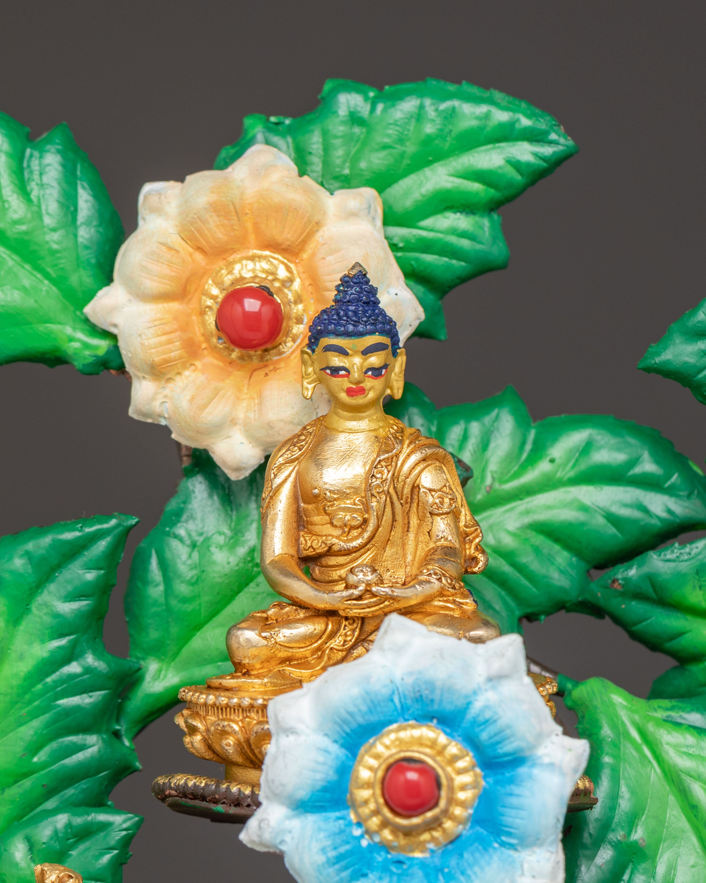 Handmade Twenty-One Tara Copper Set | 21 Tara Sculpture Set