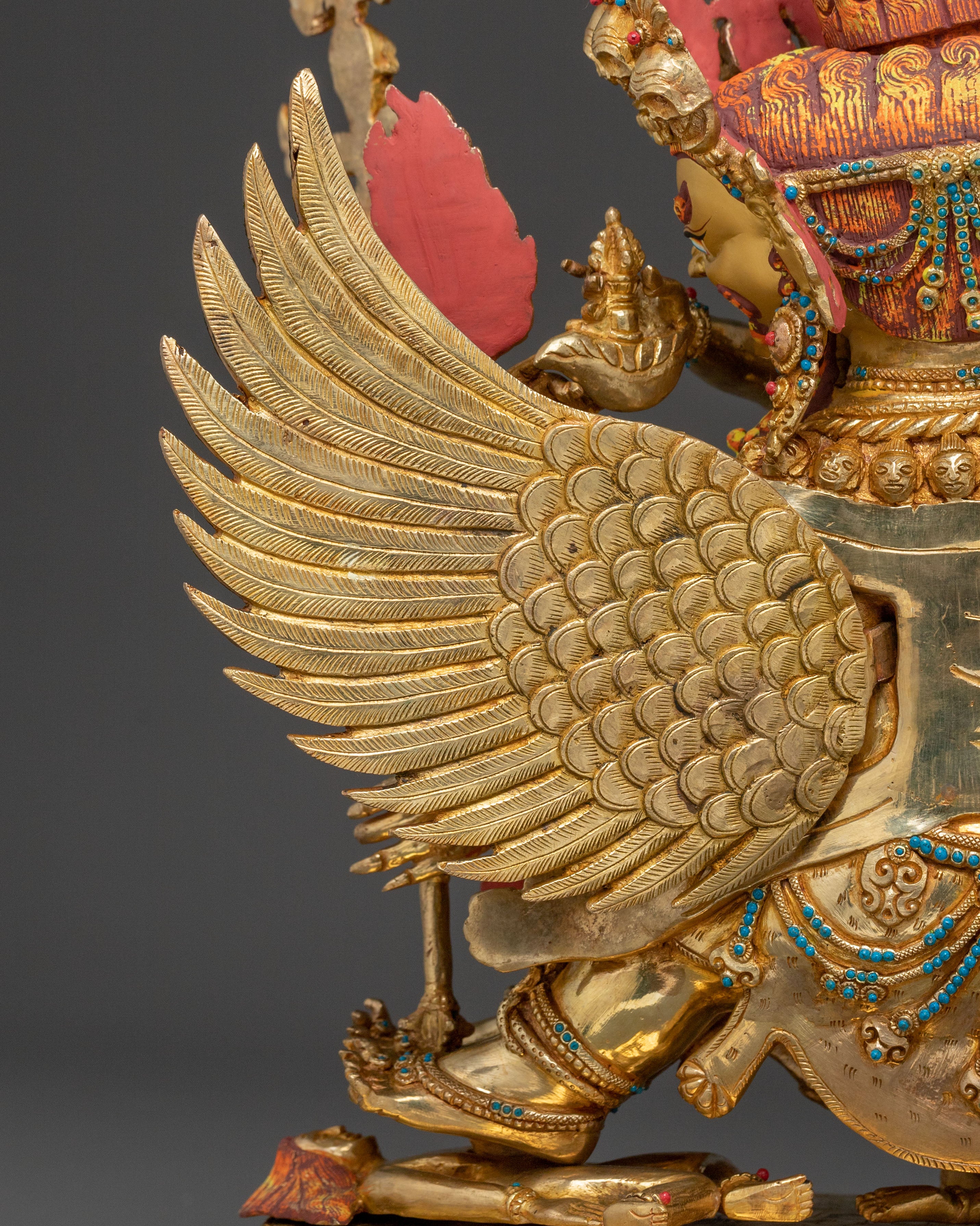 Vajrakilaya Sacred Statue | Wrathful Deity of Purification and Power