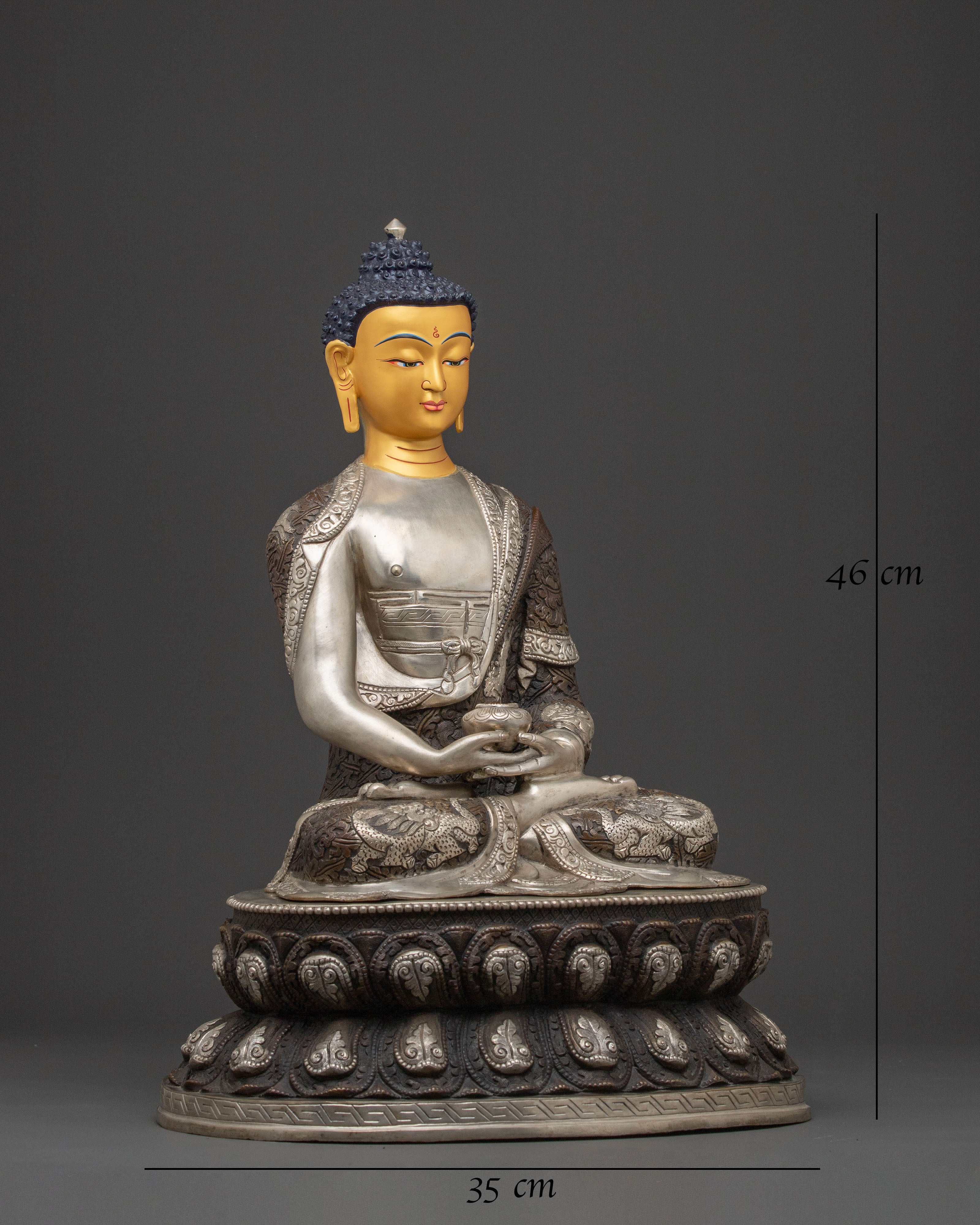 Amitabha Buddha Handcrafted Serenity