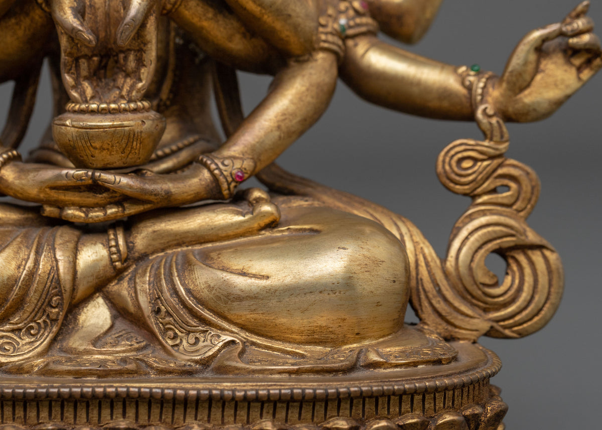 Namasangati Copper Statue | Serene Craftsmanship