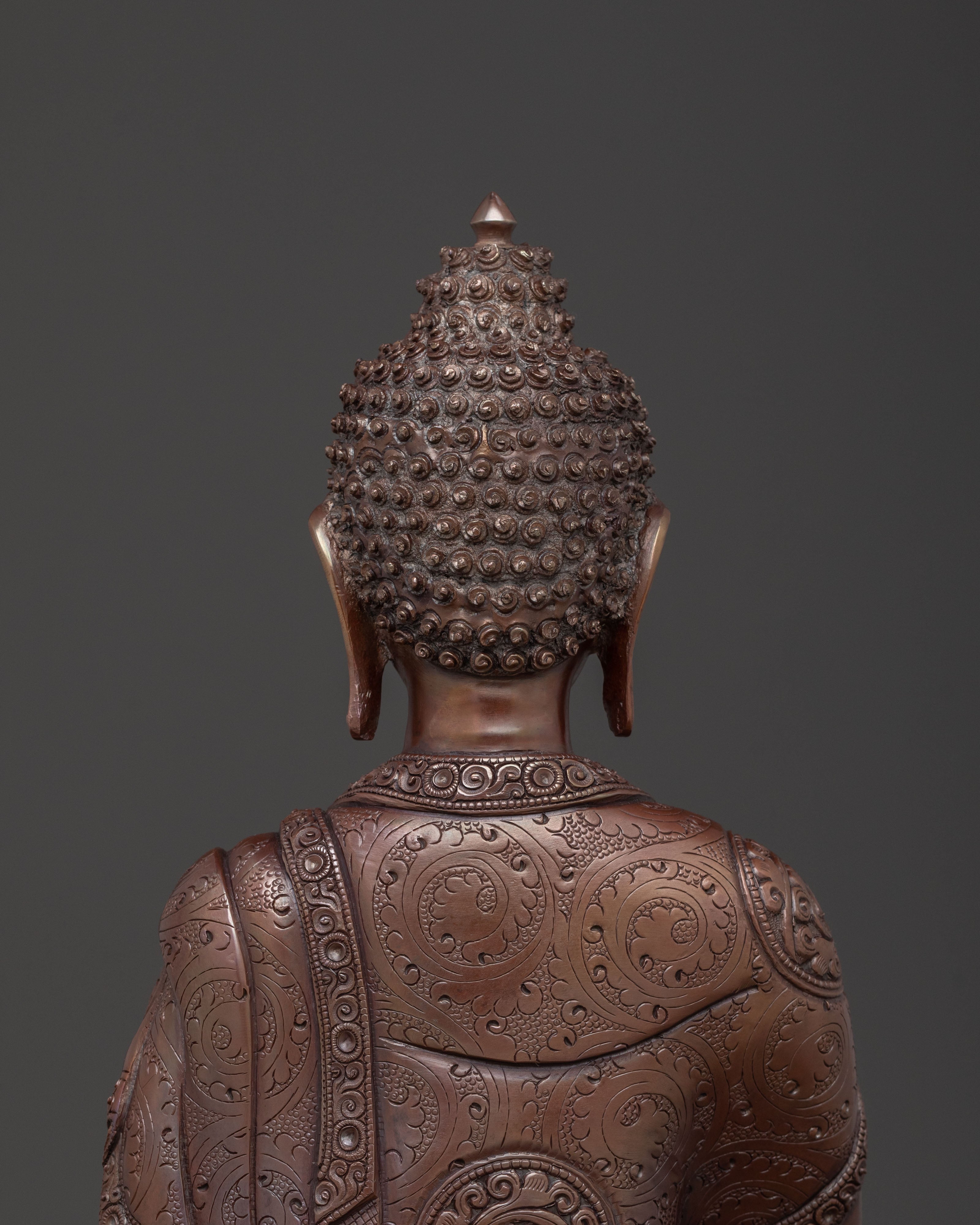 Hand-Carved Amitabha Buddha Statue | Home Decor