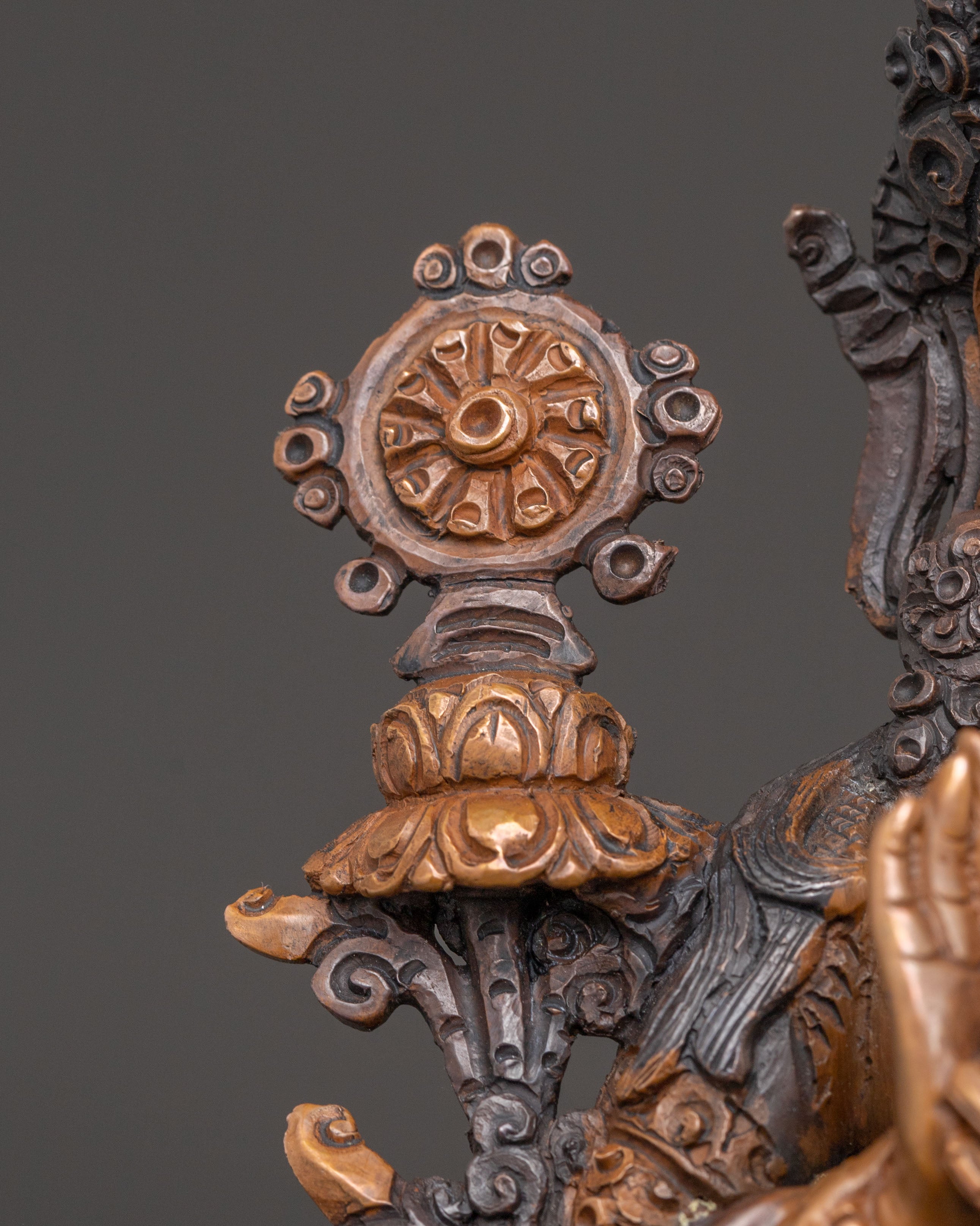 Handmade Maitreya Buddha Oxidized Statue | Symbol of Future Enlightenment