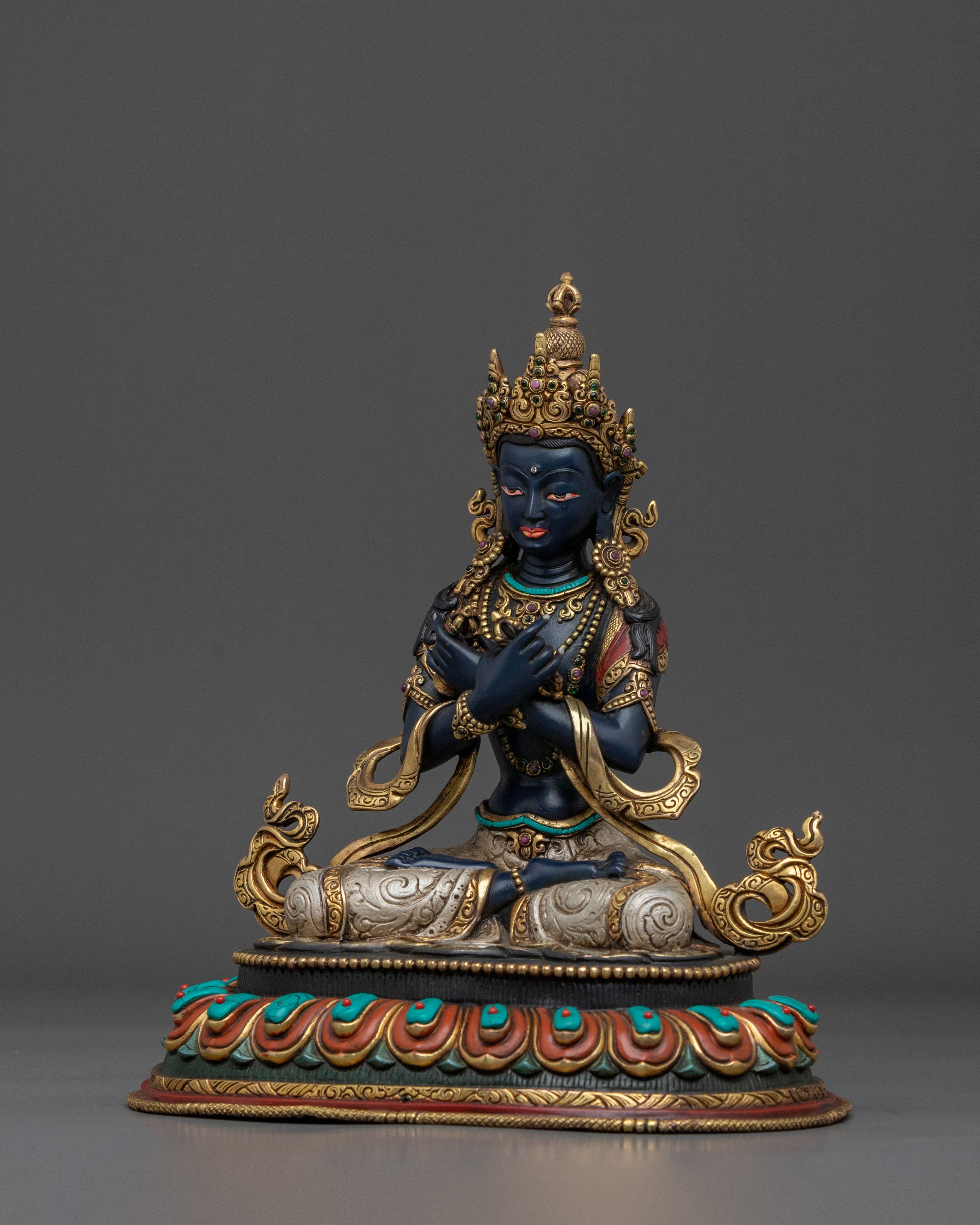 Handmade Vajradhara Buddhist Statue: Primordial Buddha