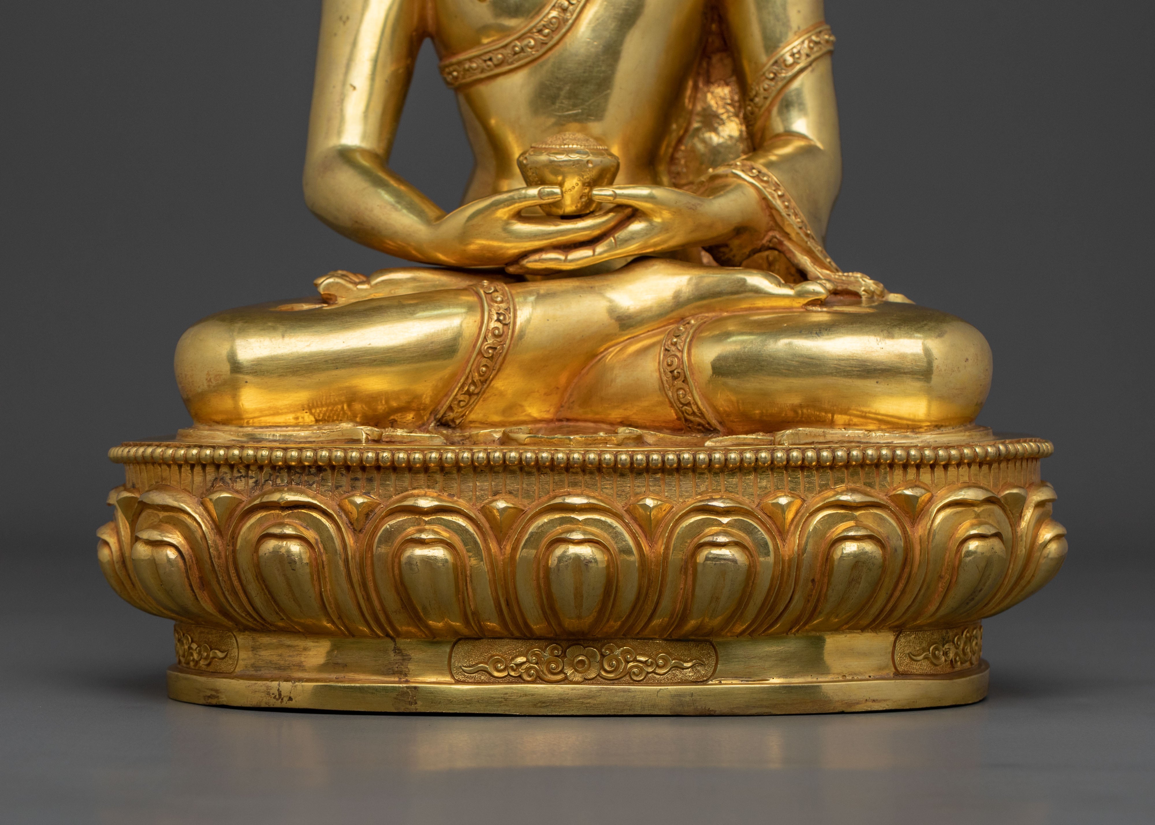 Radiant Amitabha Buddha Statue for Altar | Buddha of Infinite Light