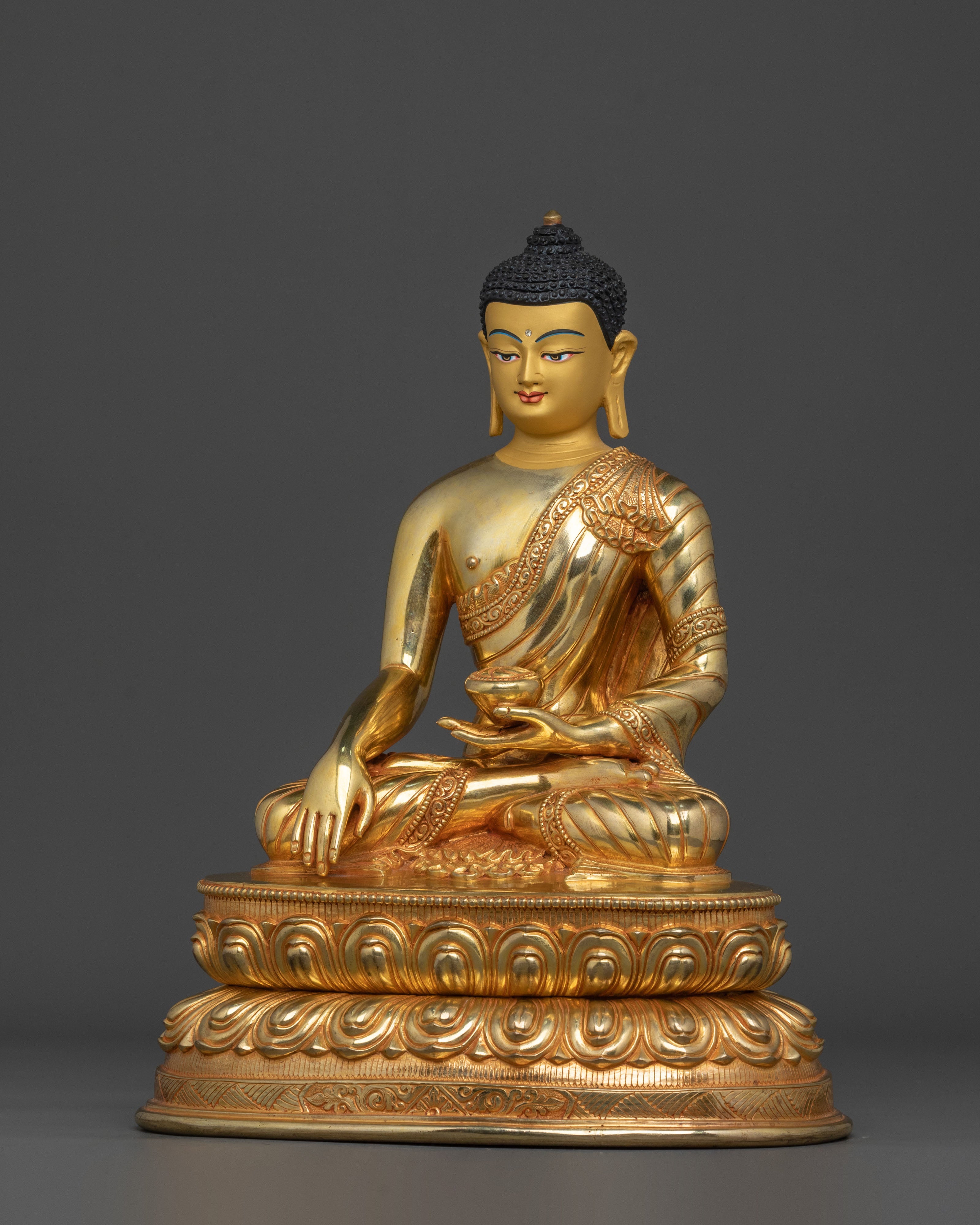 Handmade Shakyamuni Buddha Sculpture | Home Decor