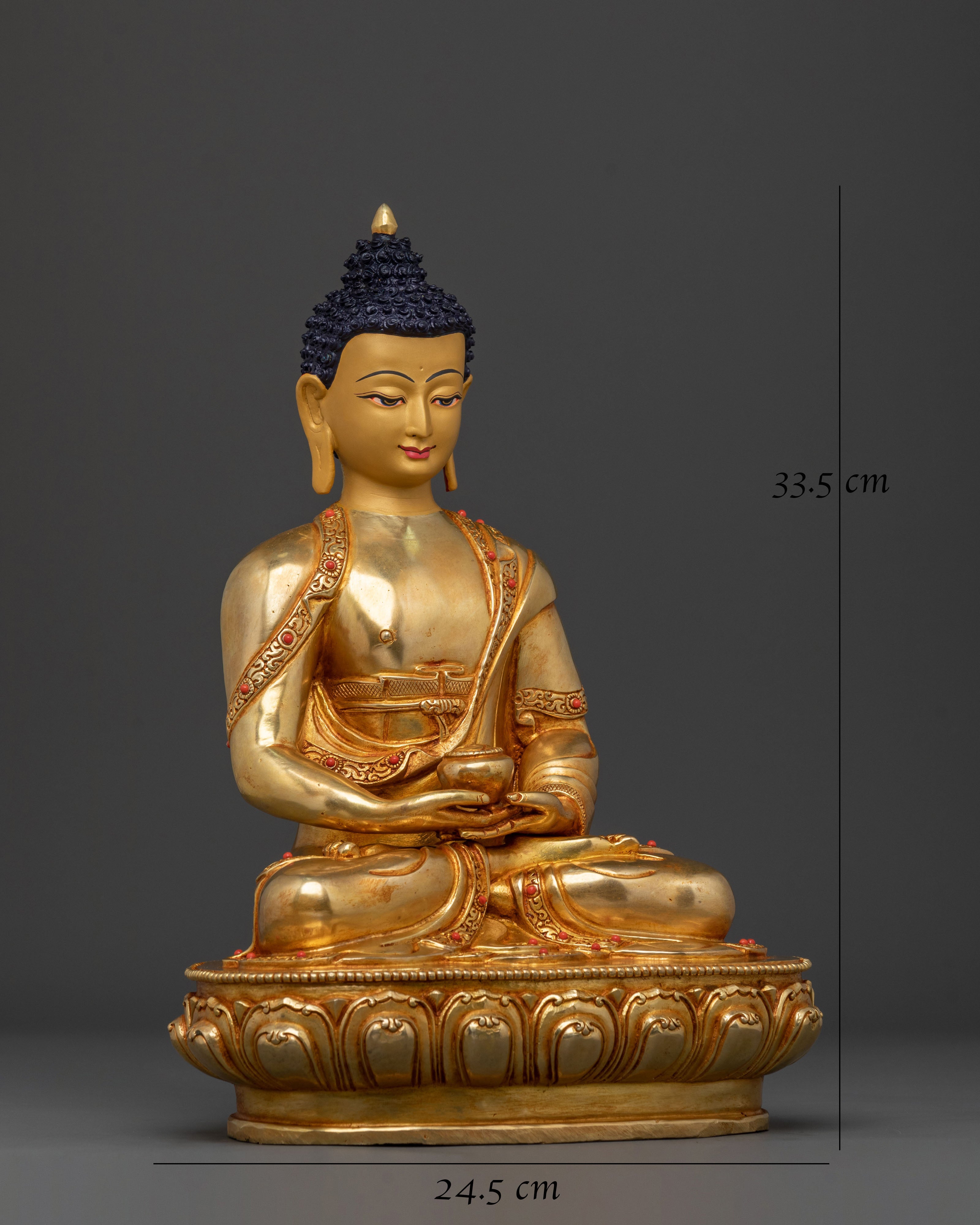 Amitabha Buddha Golden Statue: Infinite Compassion